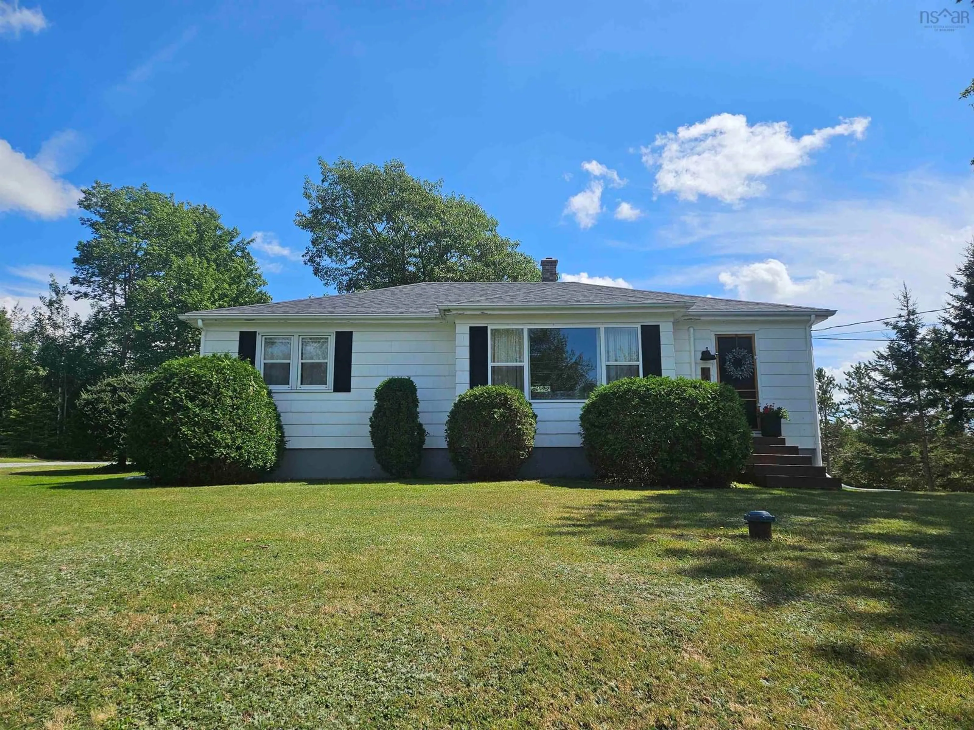 Home with vinyl exterior material, street for 144 Truro Rd, North River Nova Scotia B6L 6X8