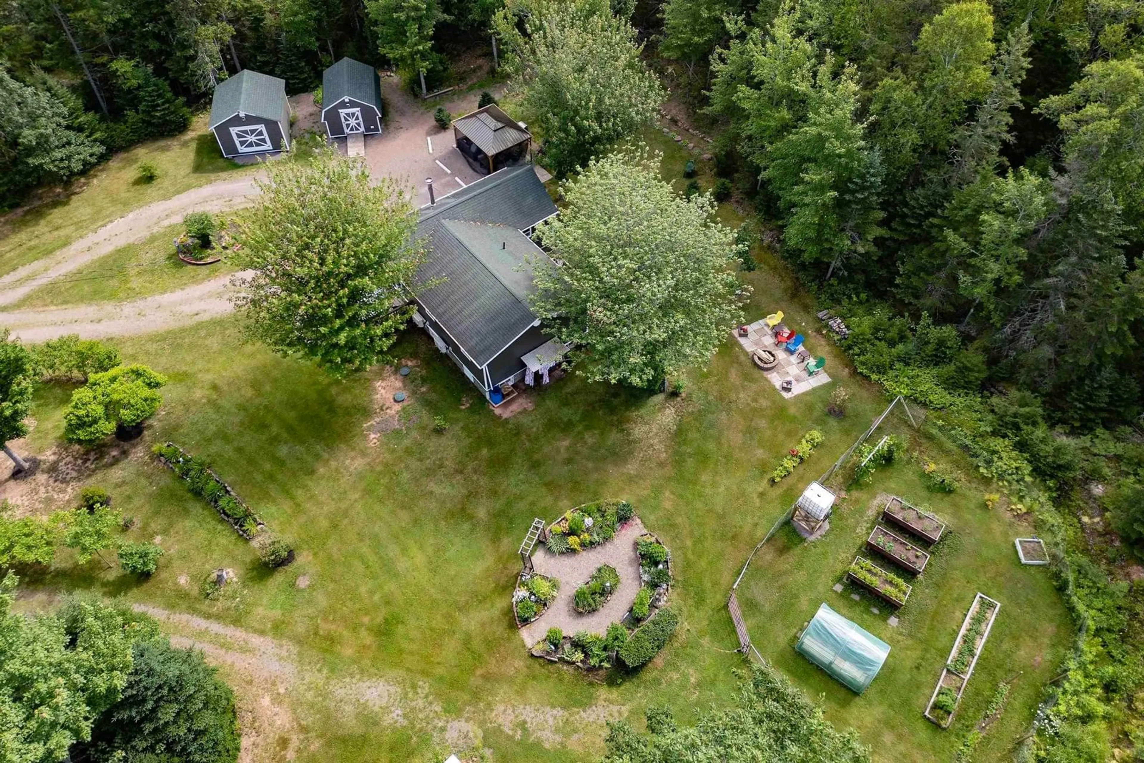 A pic from outside/outdoor area/front of a property/back of a property/a pic from drone, unknown for 302 Hastings Rd, Hastings Nova Scotia B4H 3Y1