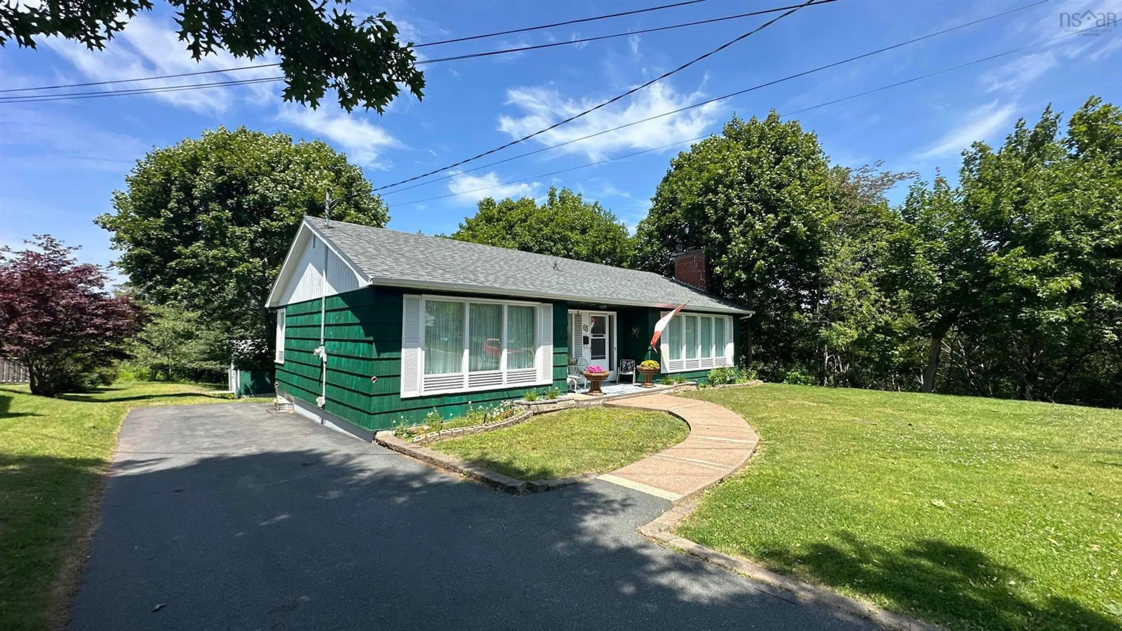 A pic from outside/outdoor area/front of a property/back of a property/a pic from drone, street for 63 Lane Ave, Truro Nova Scotia B2N 2N2