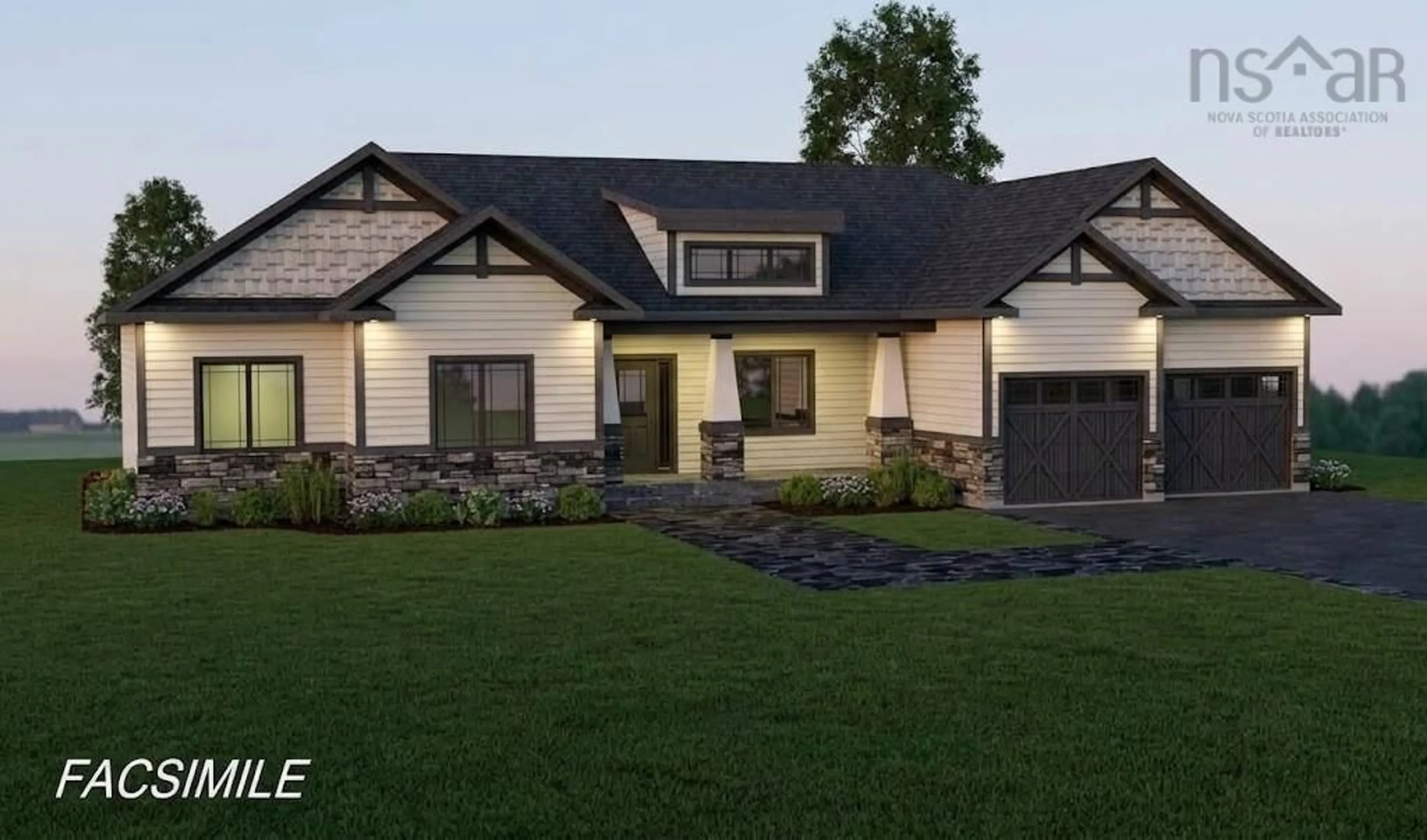 Home with vinyl exterior material, unknown for 85 Netties Way #Lot 4B, Grand Desert Nova Scotia B0J 2L0