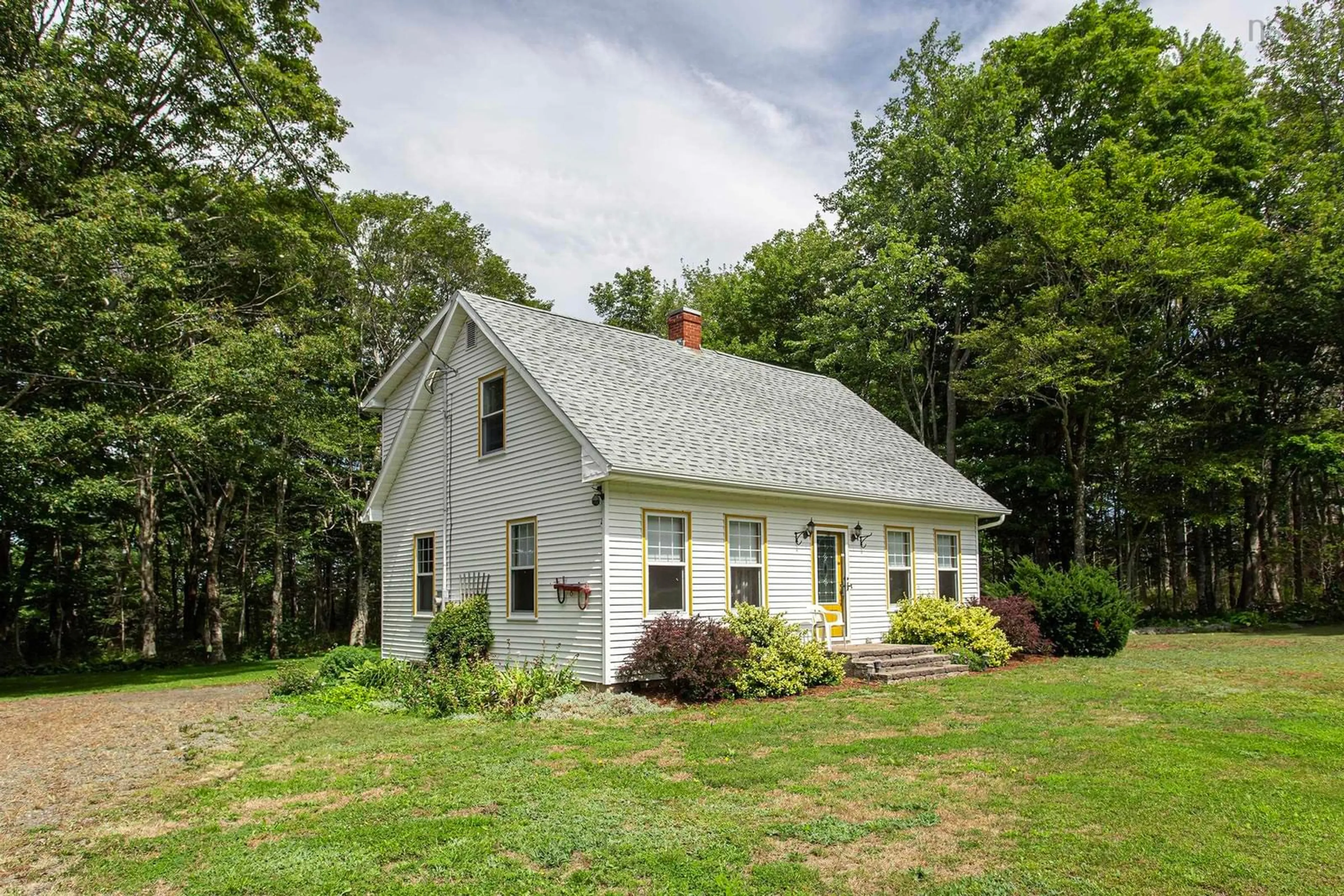 Home with vinyl exterior material, building for 12791 Shore Rd, Moshers Corner Nova Scotia B0S 1P0