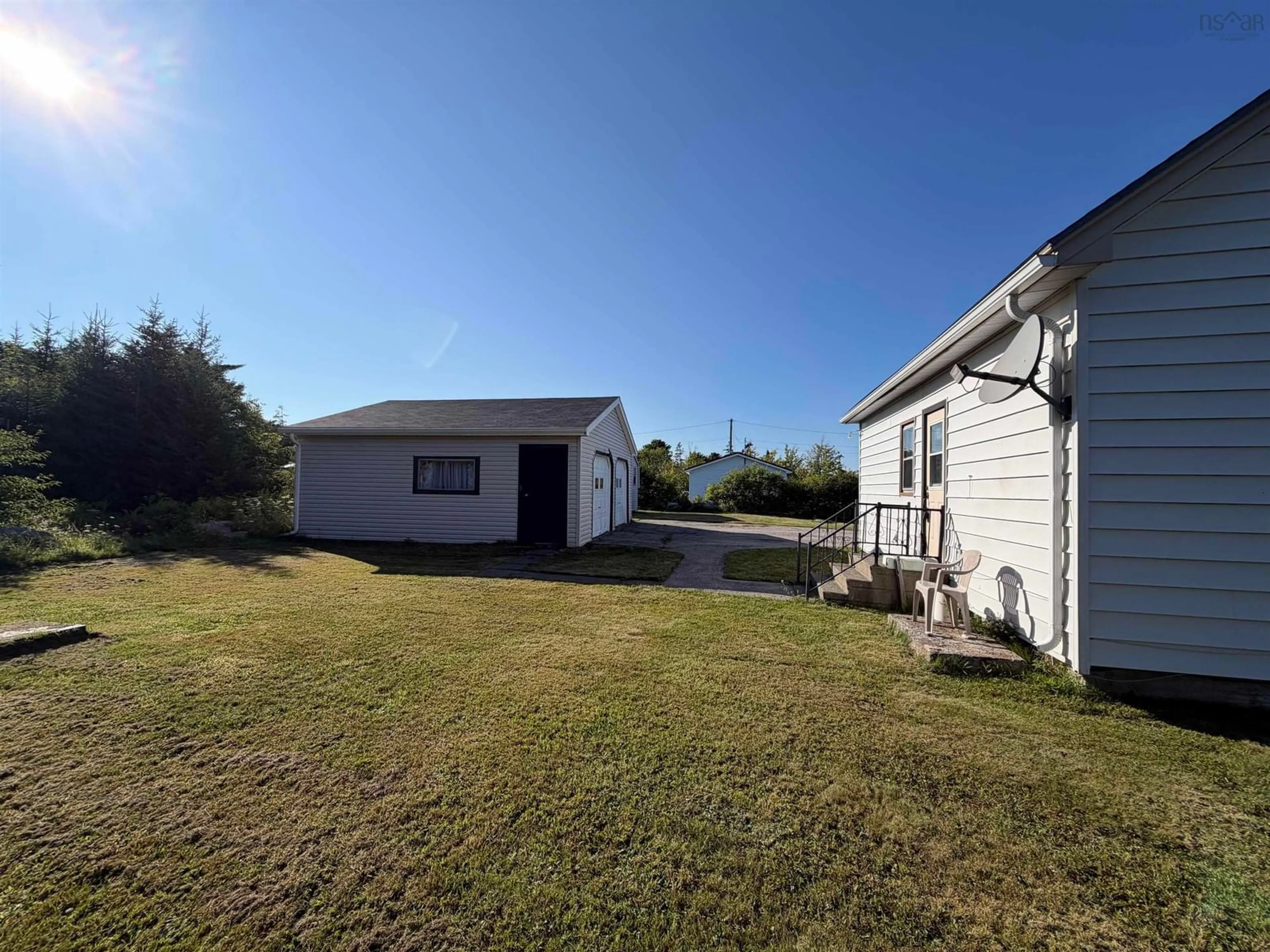 A pic from outside/outdoor area/front of a property/back of a property/a pic from drone, unknown for 728 Stoney Island Rd, Clam Point Nova Scotia B0W 1N0