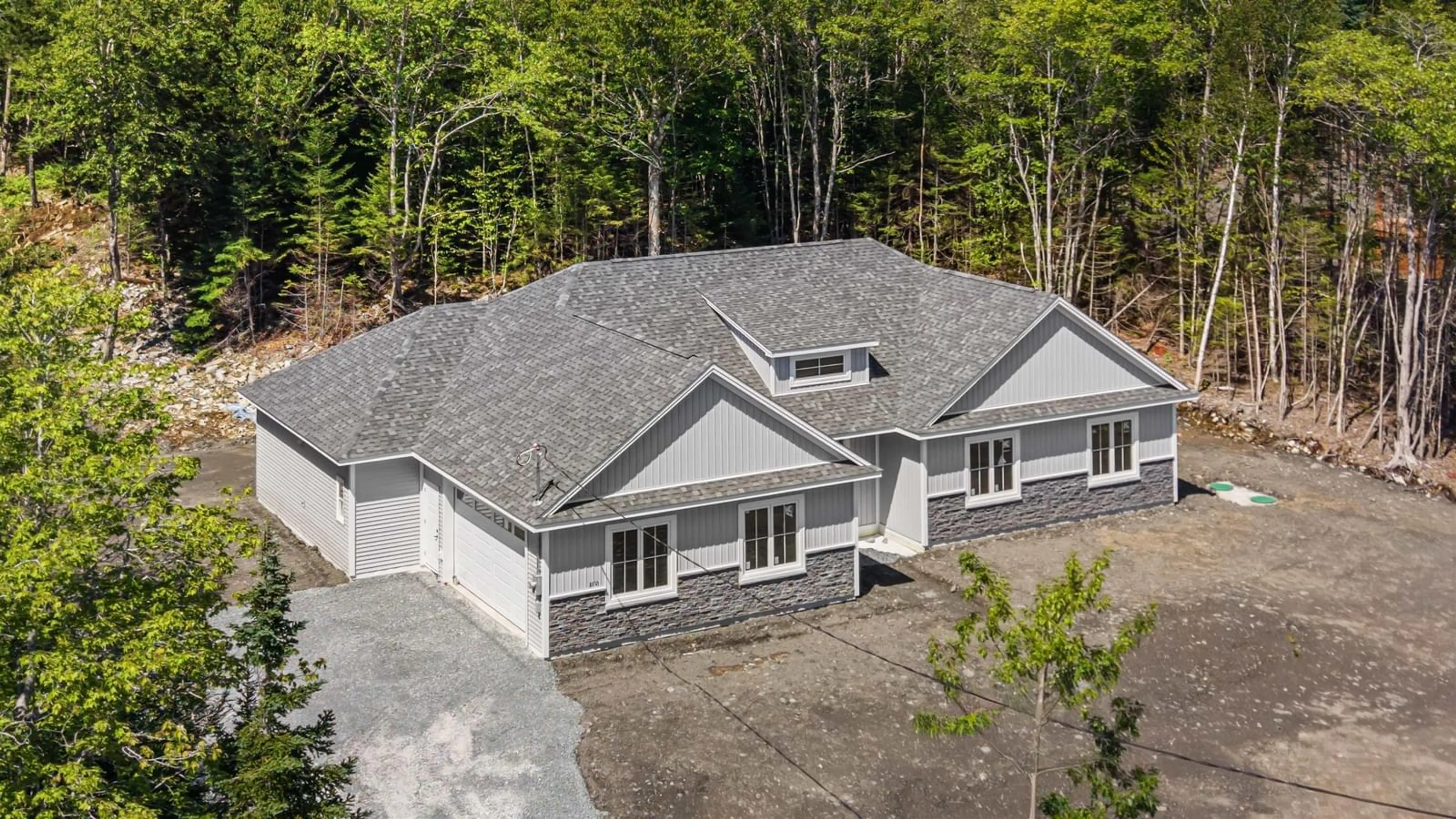A pic from outside/outdoor area/front of a property/back of a property/a pic from drone, unknown for 110 Orchid Court, Middle Sackville Nova Scotia B4E 0P7