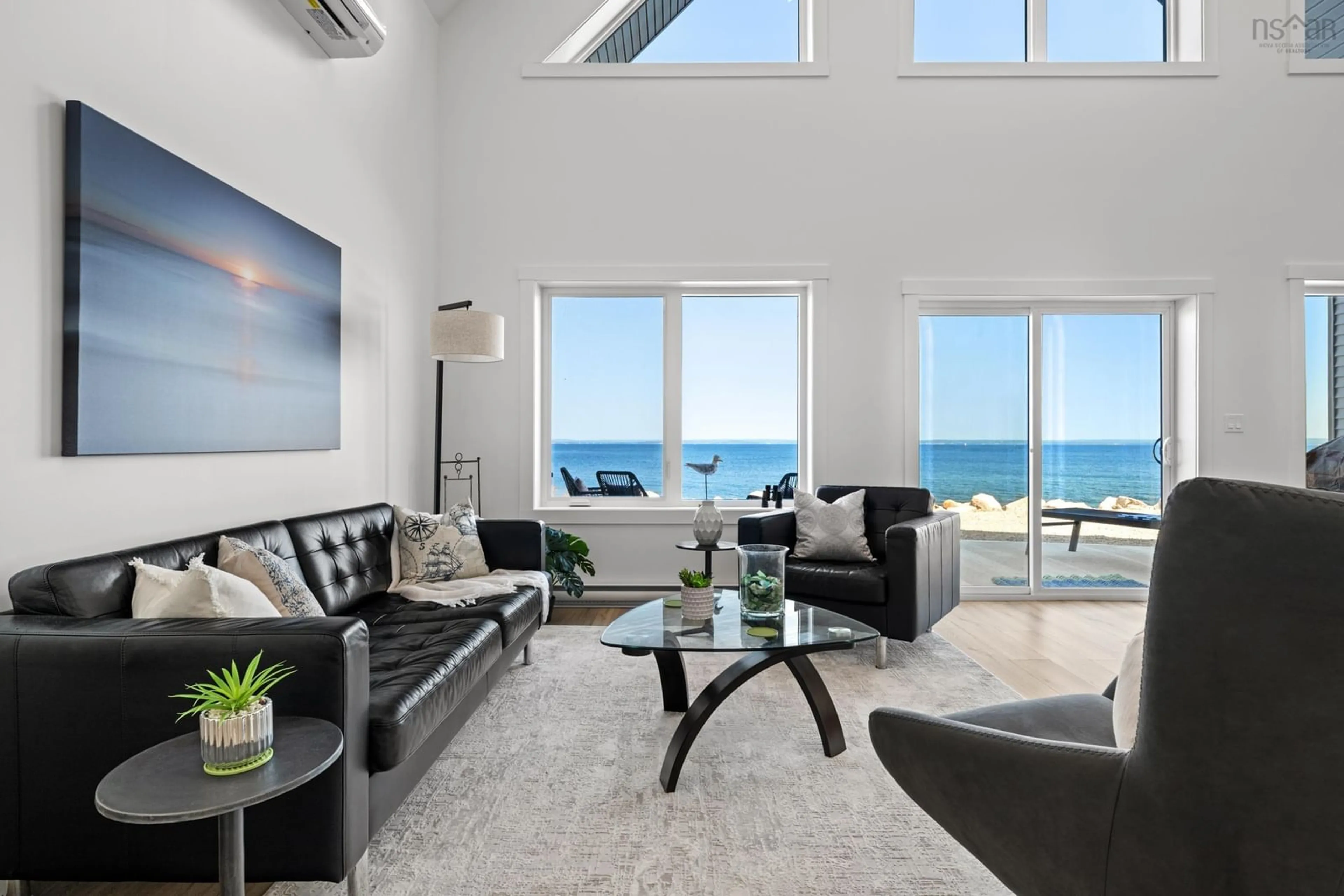 Living room with furniture, unknown for 16 Compass Cove Crt, Fox Point Nova Scotia B0J 1T0