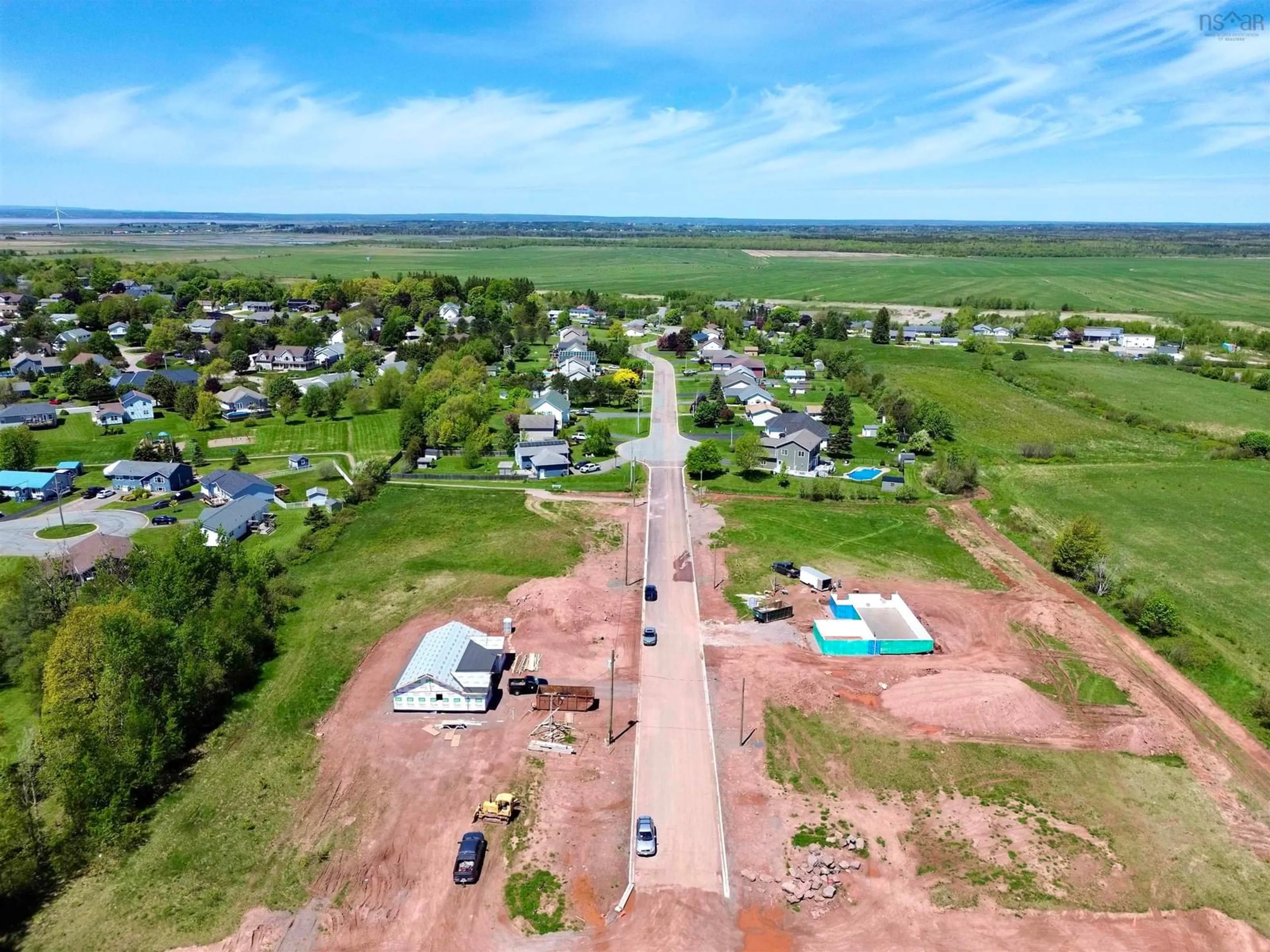 A pic from outside/outdoor area/front of a property/back of a property/a pic from drone, unknown for 31 Marshview Dr, Amherst Nova Scotia B4H 4B3