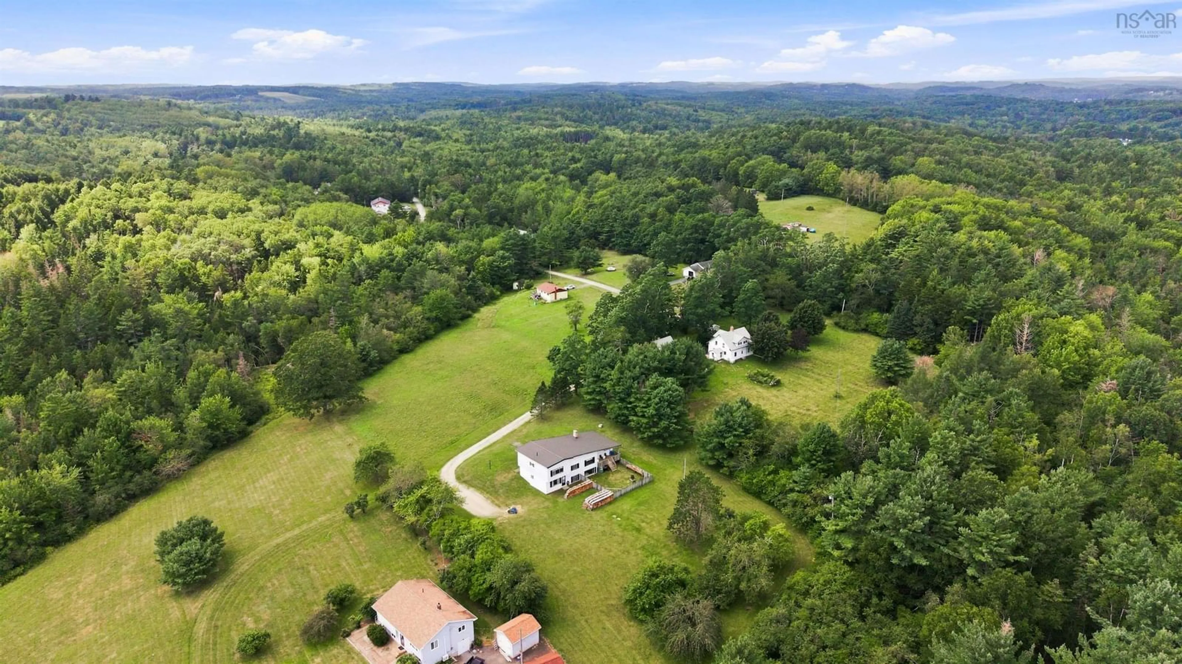 A pic from outside/outdoor area/front of a property/back of a property/a pic from drone, mountain view for 127 Tanner Rd, Maders Cove Nova Scotia B0J 2E0