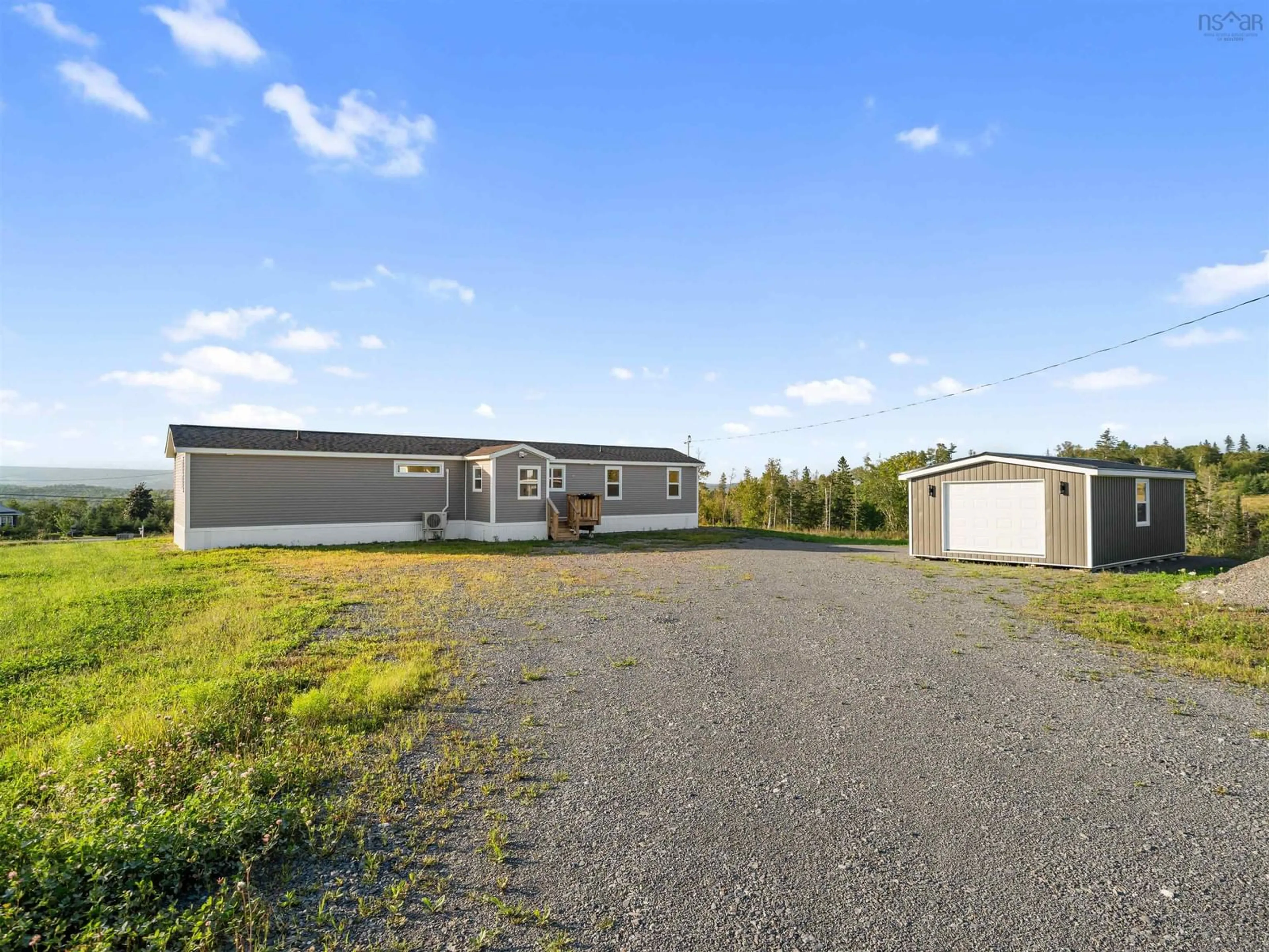 A pic from outside/outdoor area/front of a property/back of a property/a pic from drone, building for 3732 Highway 7, Ashdale Nova Scotia B2G 2L3