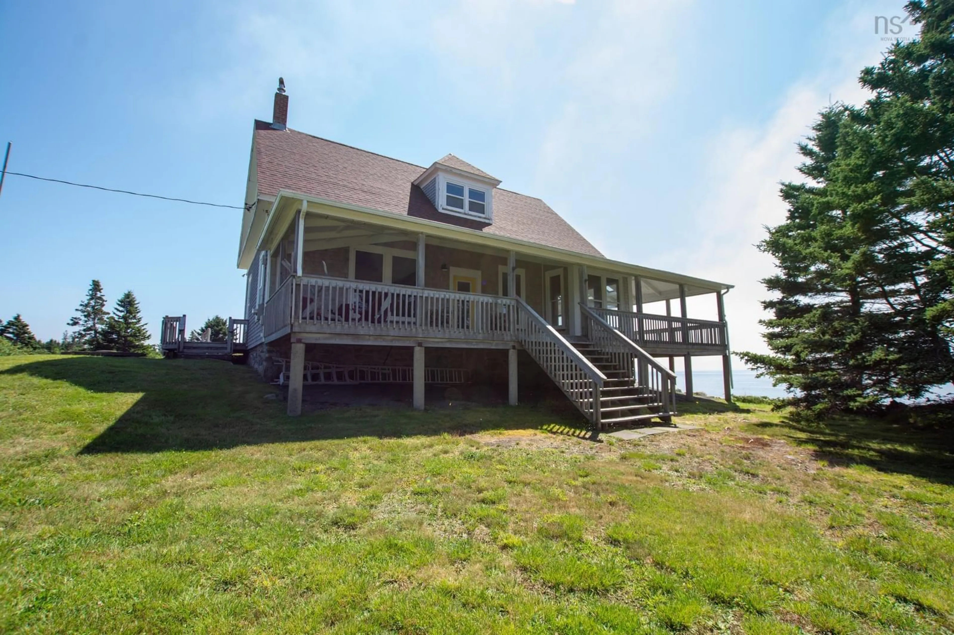 Patio, water/lake/river/ocean view for 3761 Highway 3, Lower Argyle Nova Scotia B0W 1W0