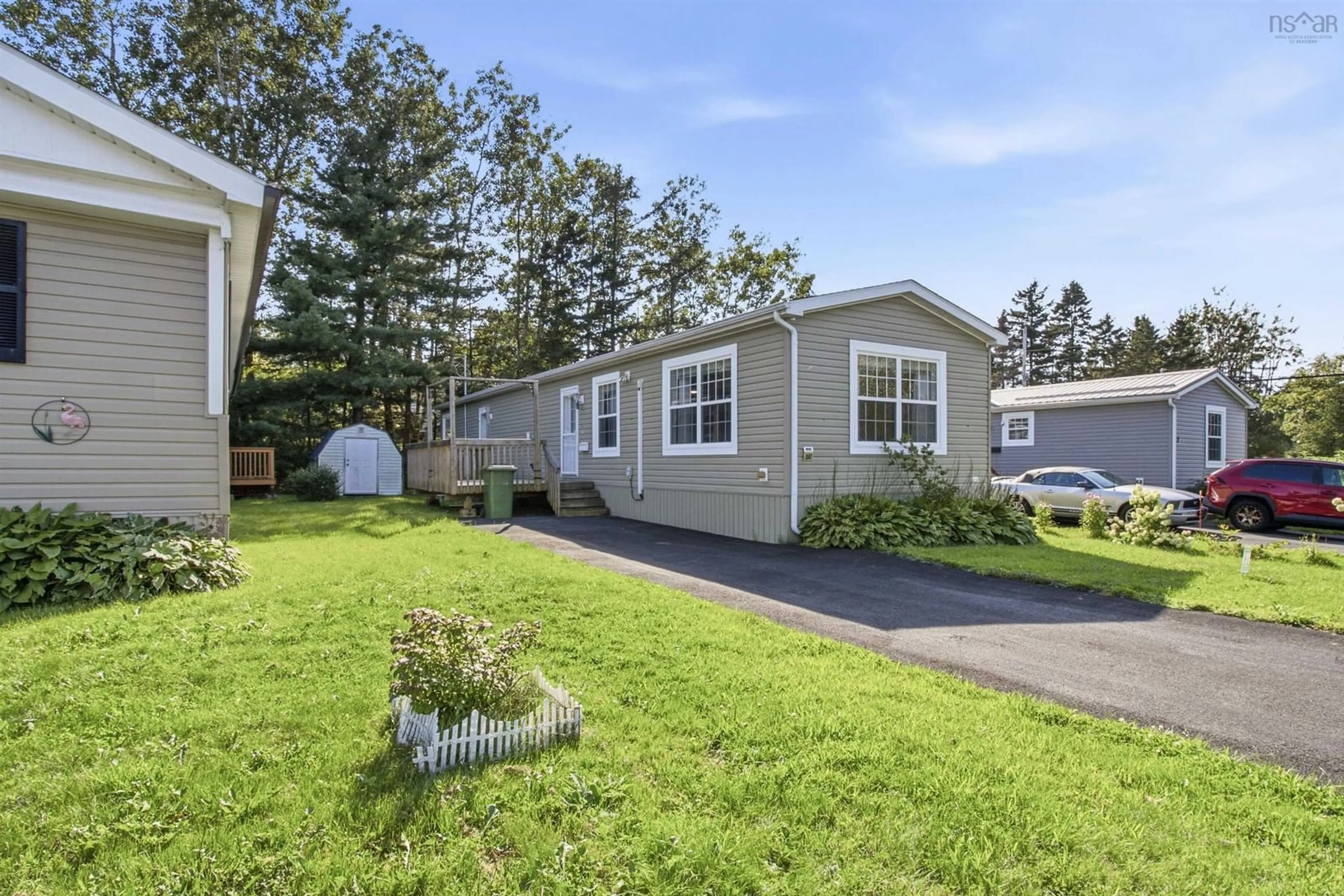 Home with vinyl exterior material, street for 20 Century St, Middle Sackville Nova Scotia B4E 1C5