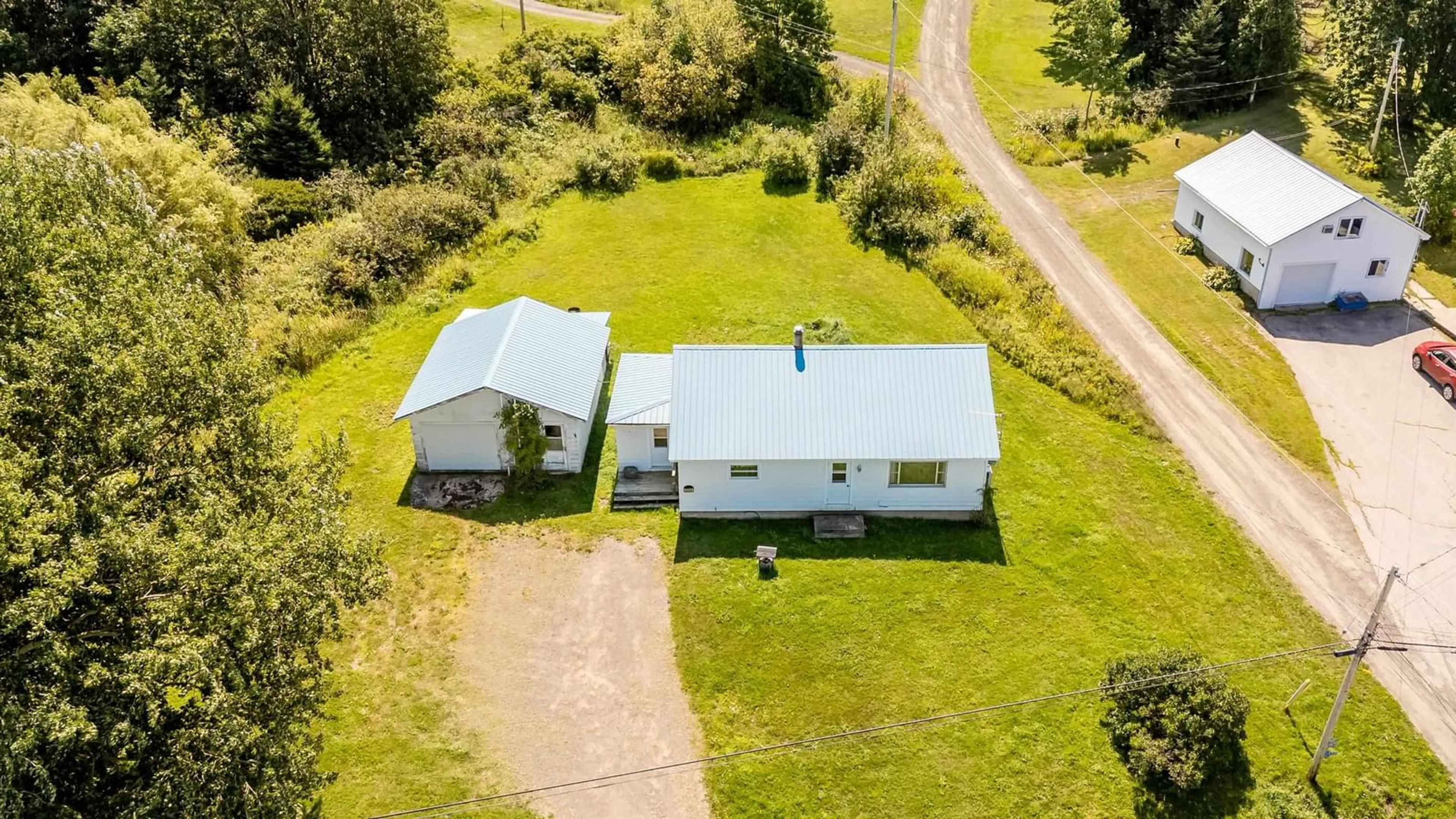A pic from outside/outdoor area/front of a property/back of a property/a pic from drone, building for 3934 Shore Rd, Hillsburn Nova Scotia B0S 1A0