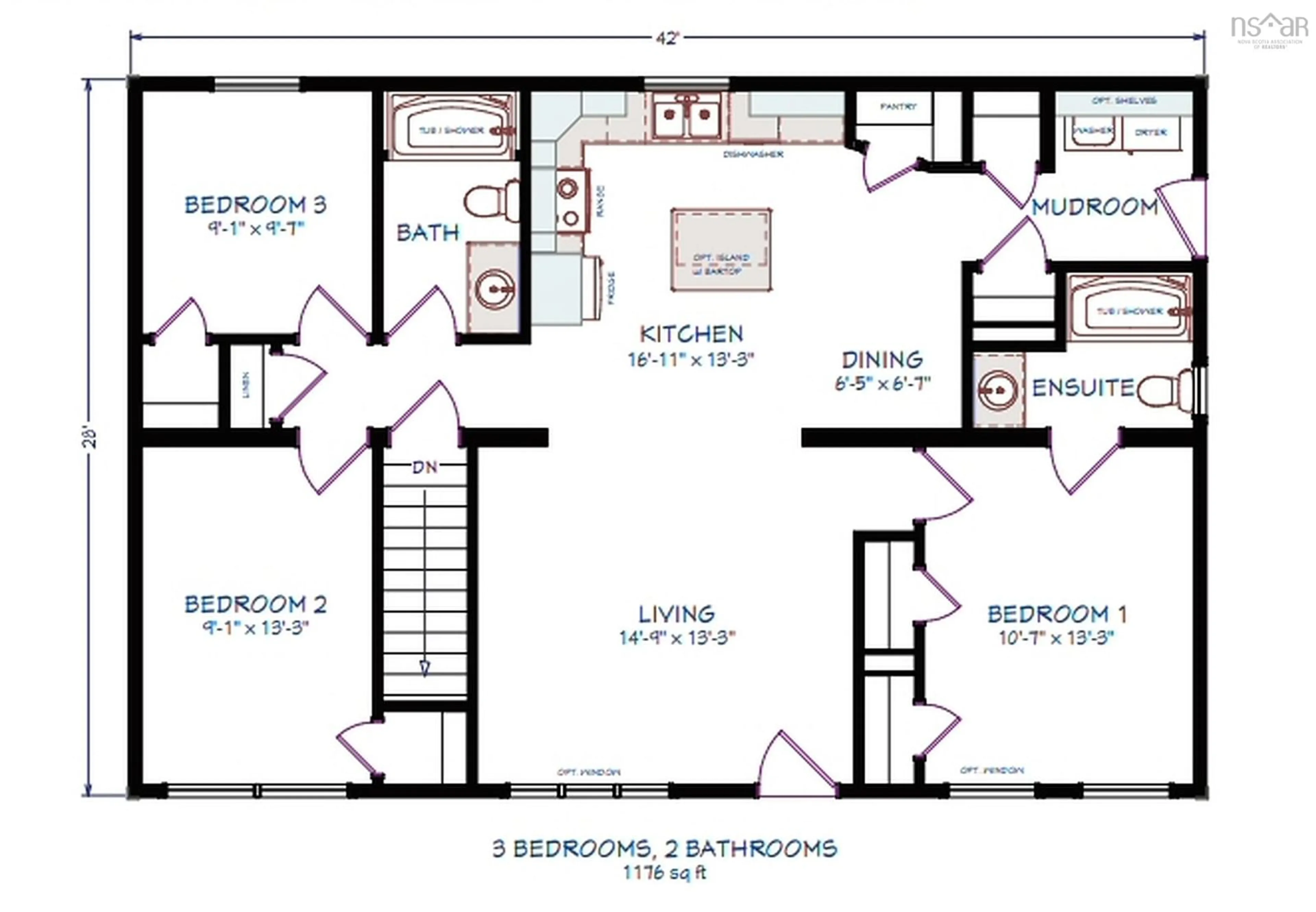 Floor plan for Lot 4D West Petpeswick Rd, West Petpeswick Nova Scotia B0J 2L0