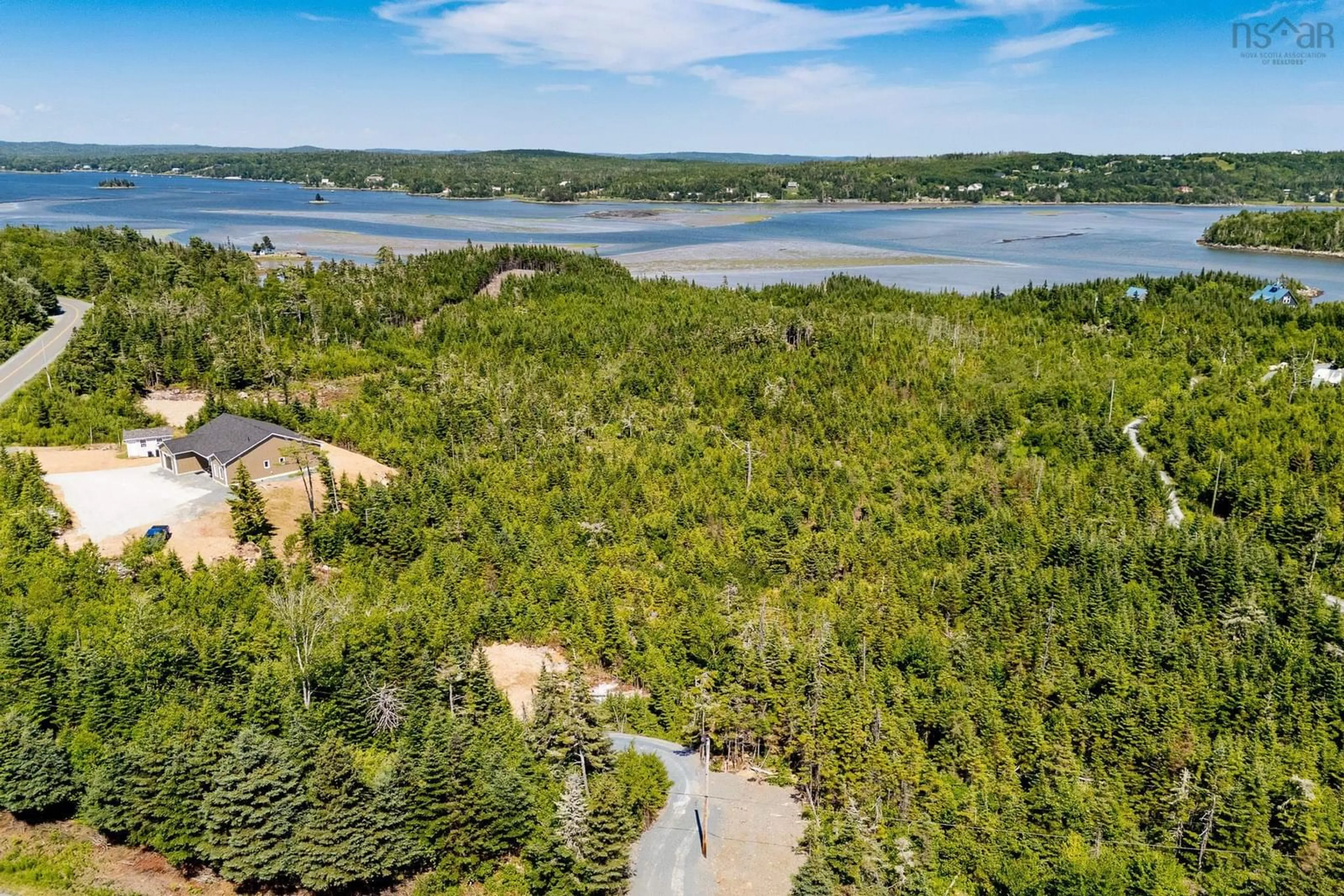 A pic from outside/outdoor area/front of a property/back of a property/a pic from drone, water/lake/river/ocean view for Lot 4D West Petpeswick Rd, West Petpeswick Nova Scotia B0J 2L0