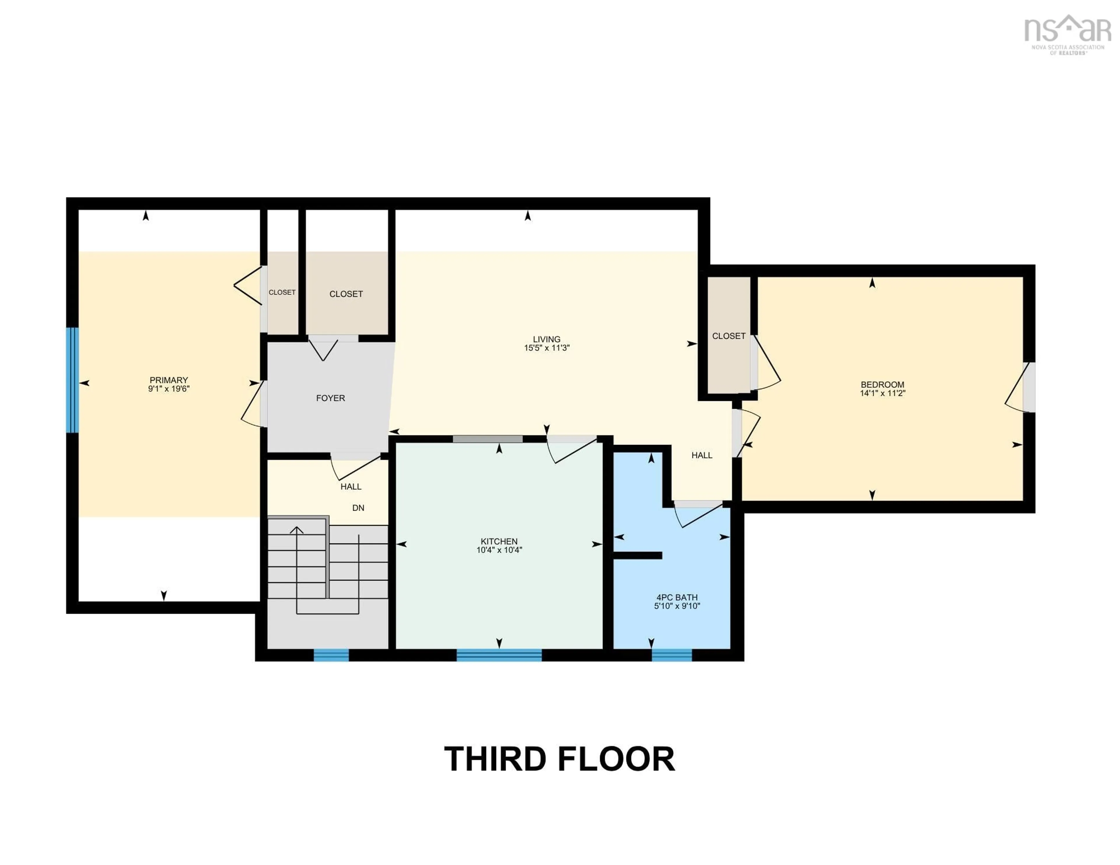 Floor plan for 6030/6032 Cherry St, Halifax Nova Scotia B3H 2K3