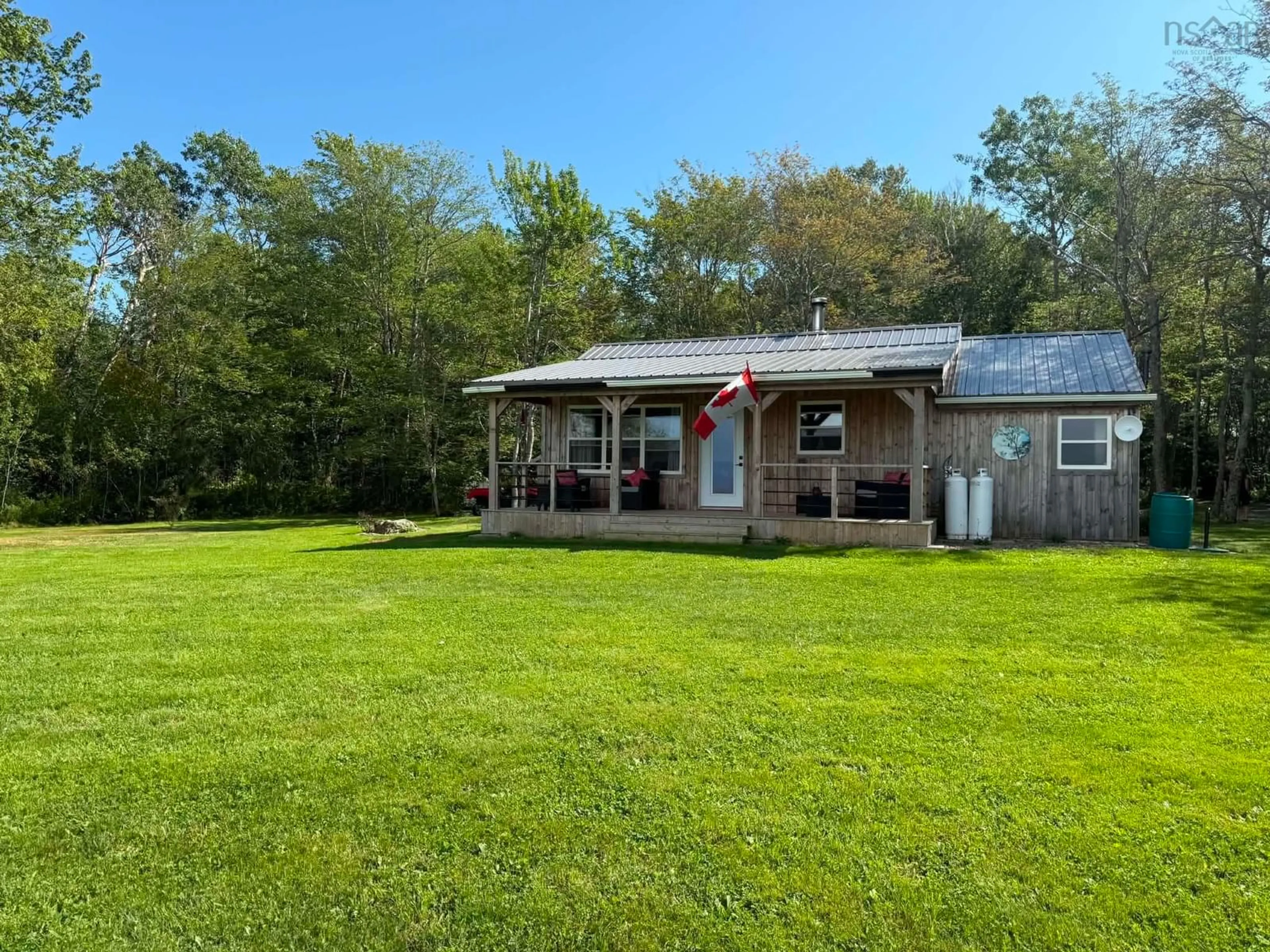 A pic from outside/outdoor area/front of a property/back of a property/a pic from drone, water/lake/river/ocean view for 6383 Highway 215, Noel Shore Nova Scotia B0N 1T0