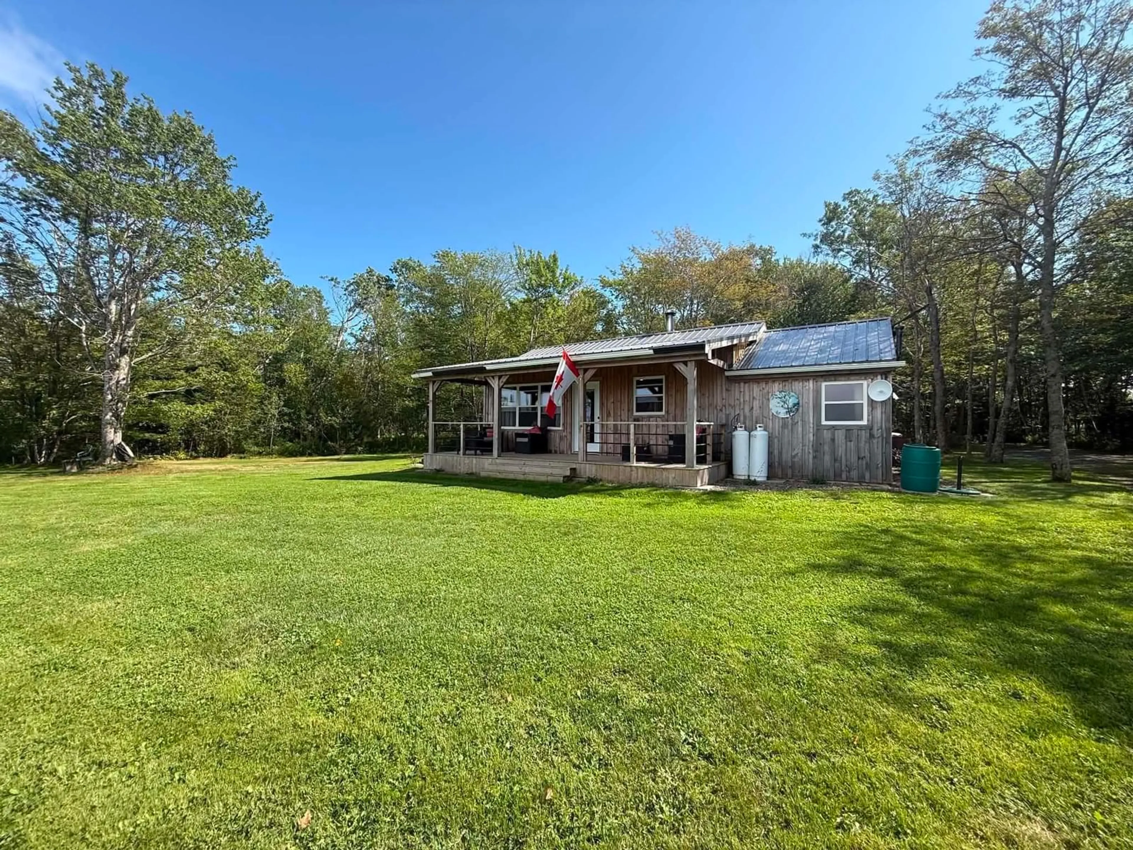 A pic from outside/outdoor area/front of a property/back of a property/a pic from drone, water/lake/river/ocean view for 6383 Highway 215, Noel Shore Nova Scotia B0N 1T0