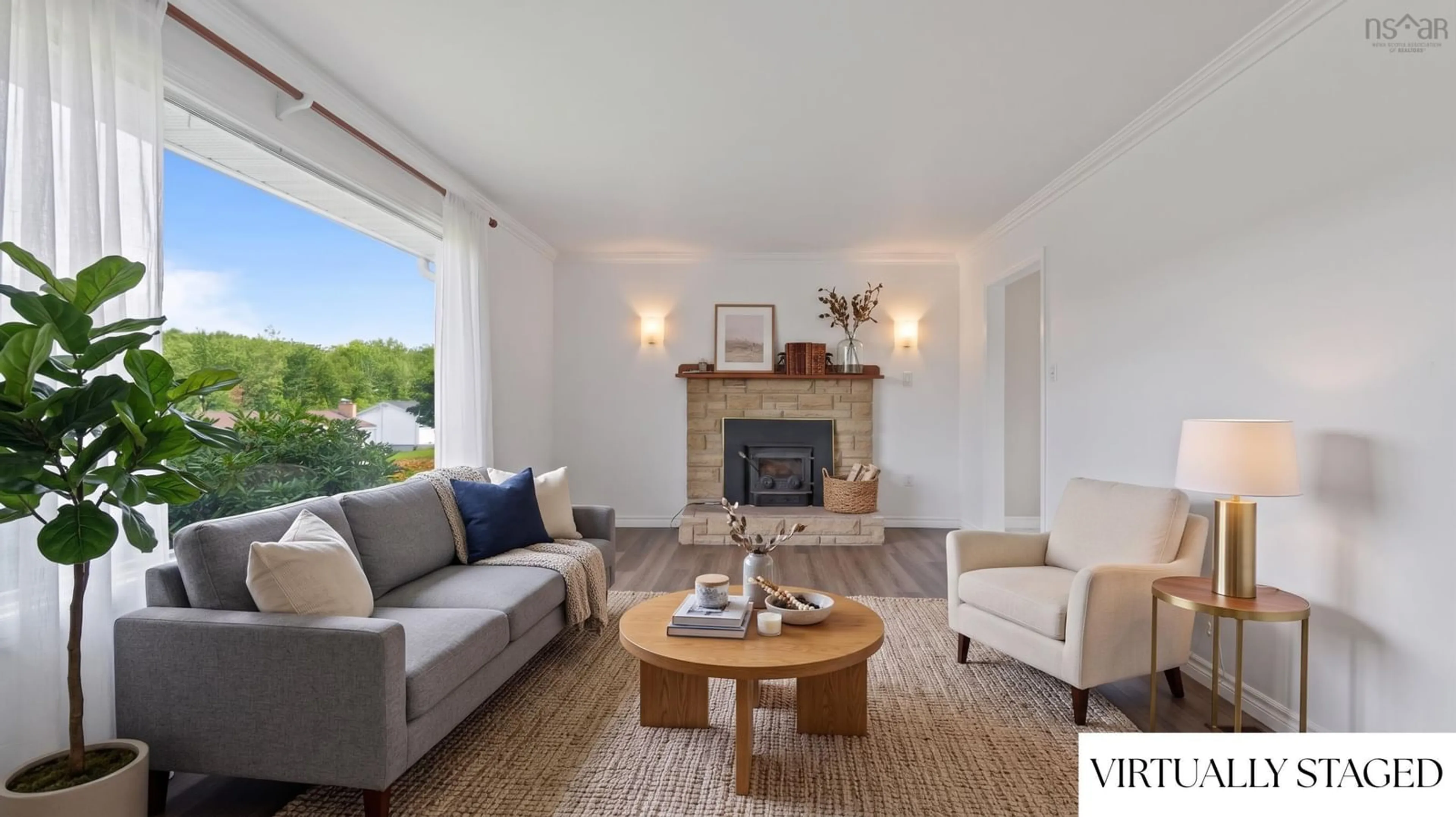Living room with furniture, unknown for 157 Alder Cres, Lower Sackville Nova Scotia B4C 1A4