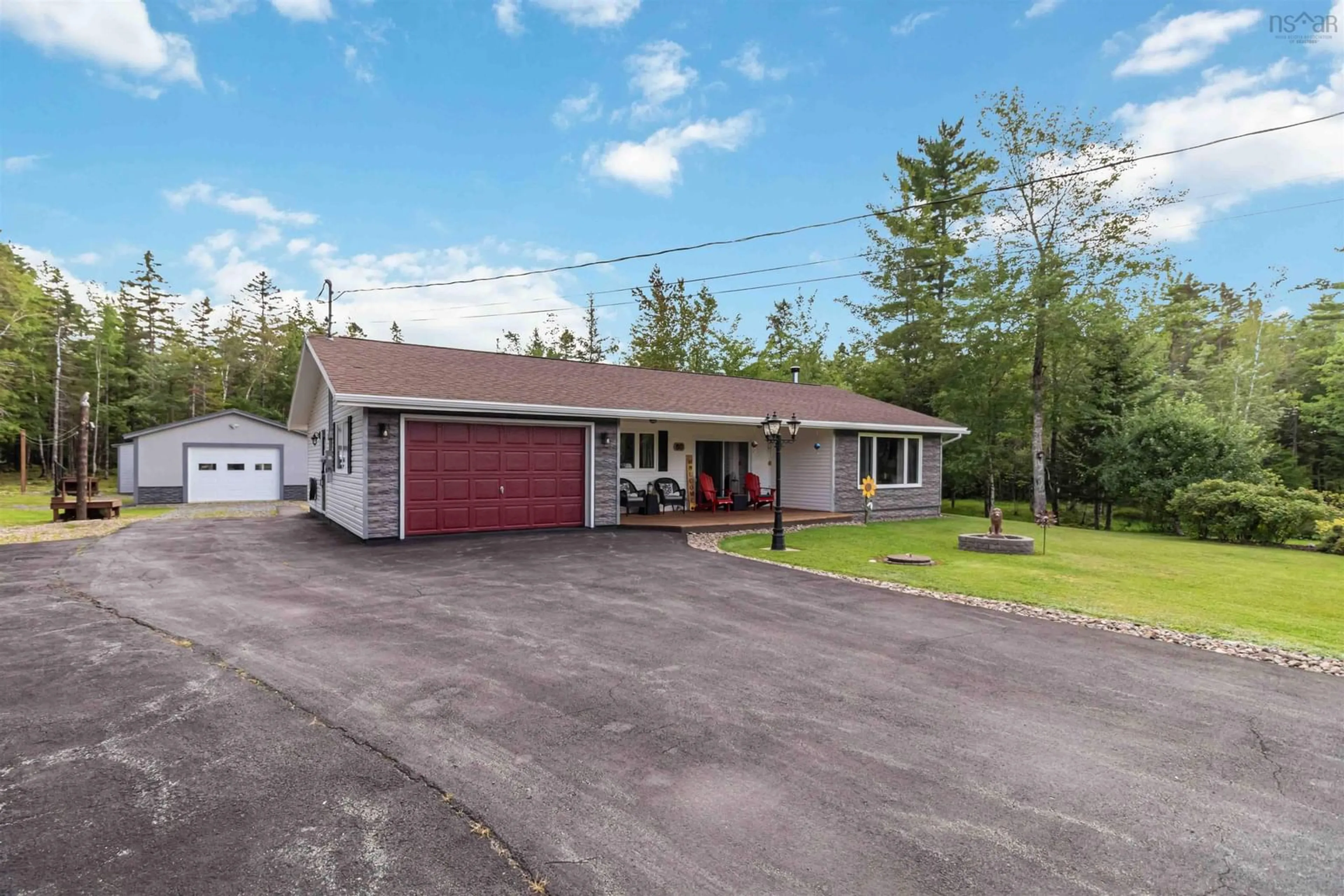 A pic from outside/outdoor area/front of a property/back of a property/a pic from drone, street for 50 Skyridge Dr, Dutch Settlement Nova Scotia B2S 2G4