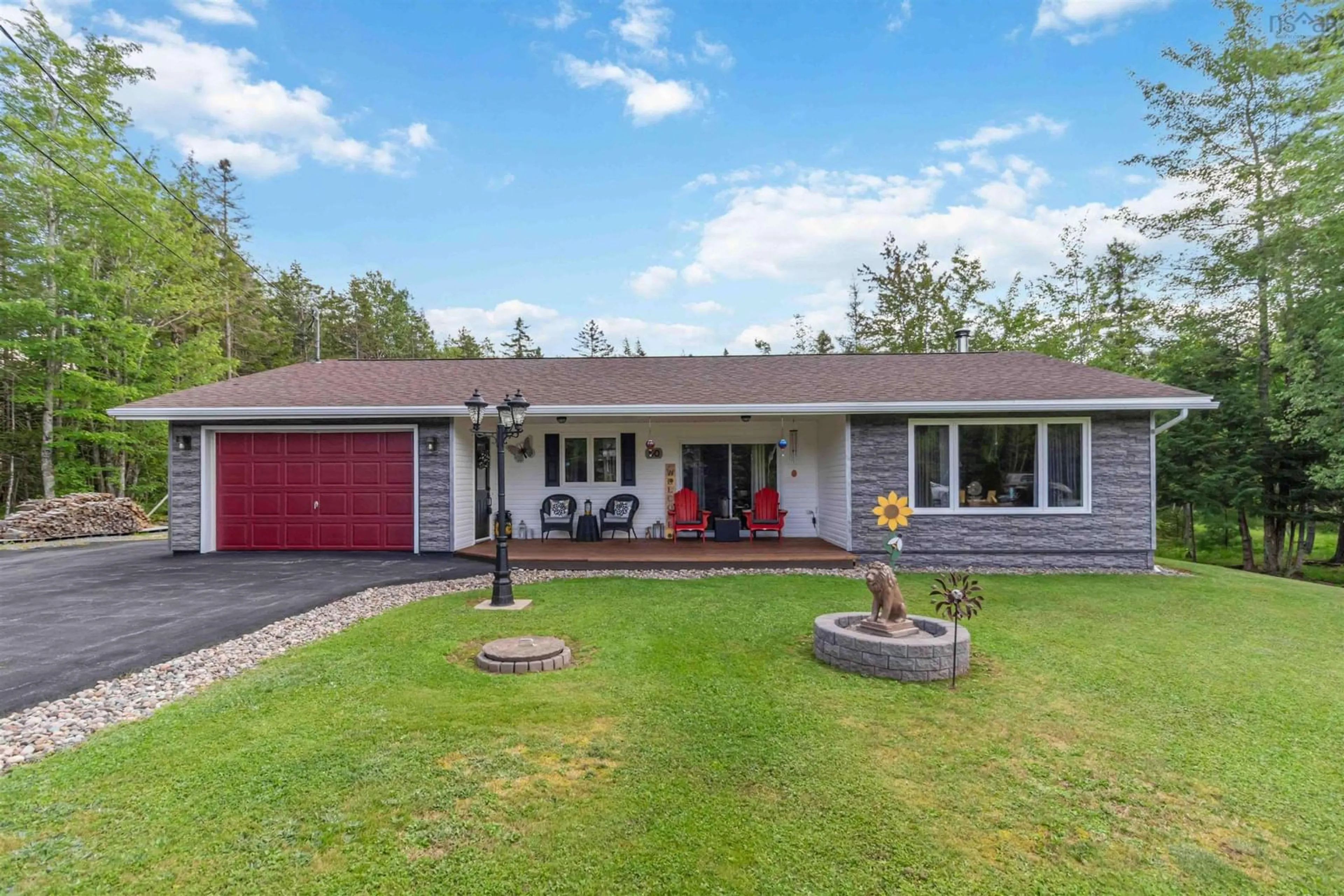 A pic from outside/outdoor area/front of a property/back of a property/a pic from drone, unknown for 50 Skyridge Dr, Dutch Settlement Nova Scotia B2S 2G4
