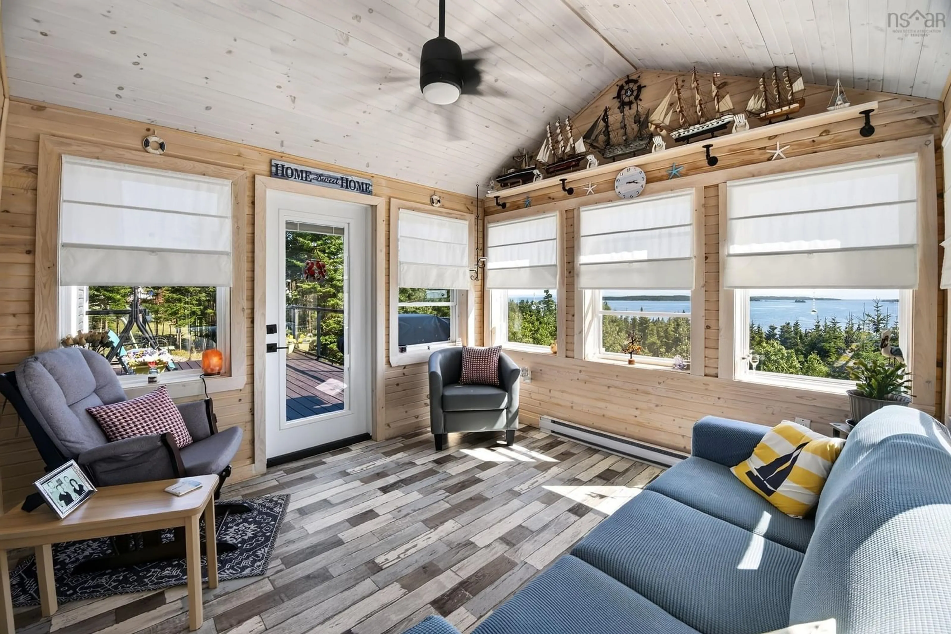 Living room with furniture, unknown for 16335 Highway 7, Pleasant Harbour Nova Scotia B0J 3H0