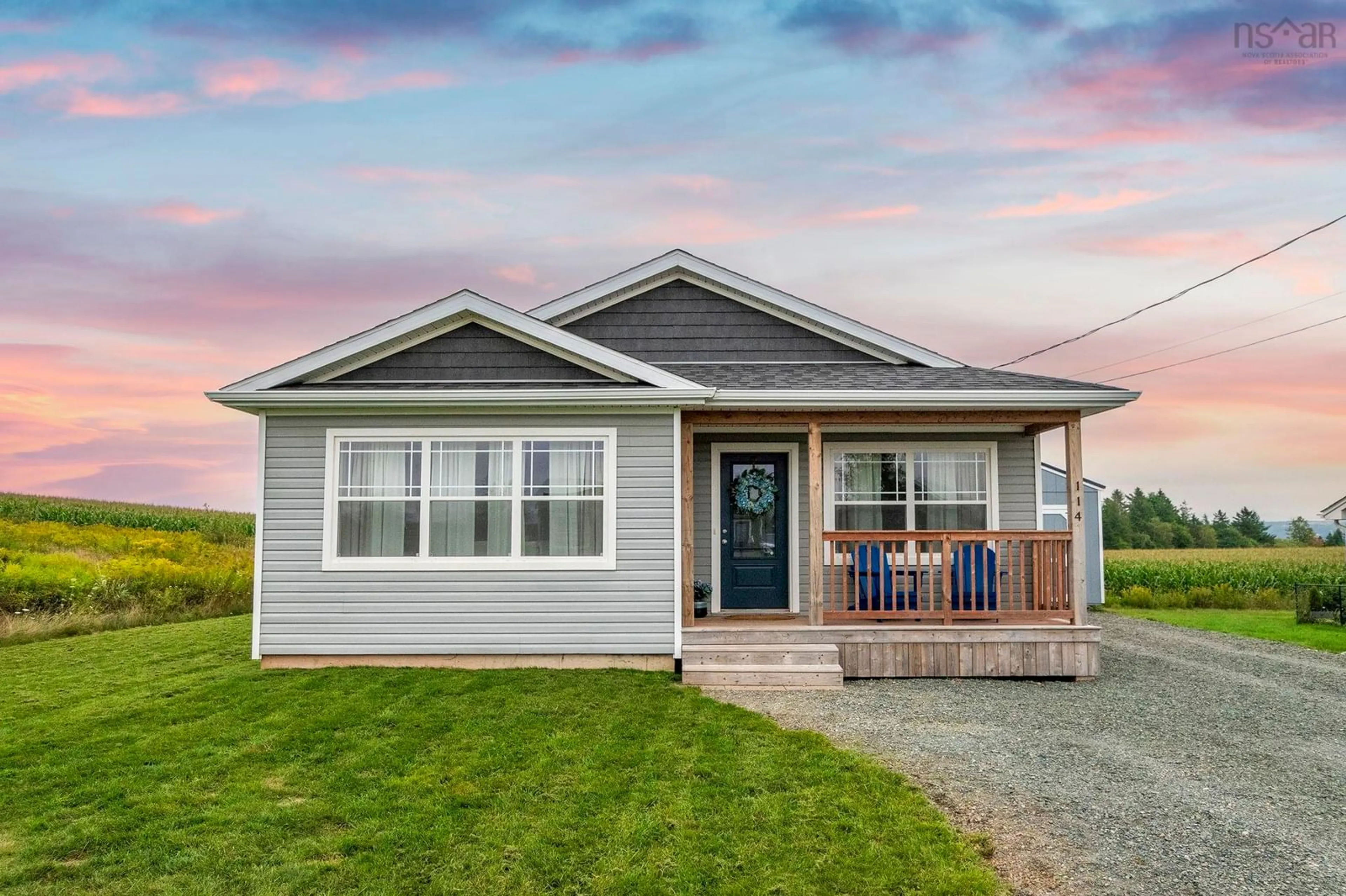 Home with vinyl exterior material, unknown for 114 Board Landing Rd, Central Onslow Nova Scotia B6L 0C7