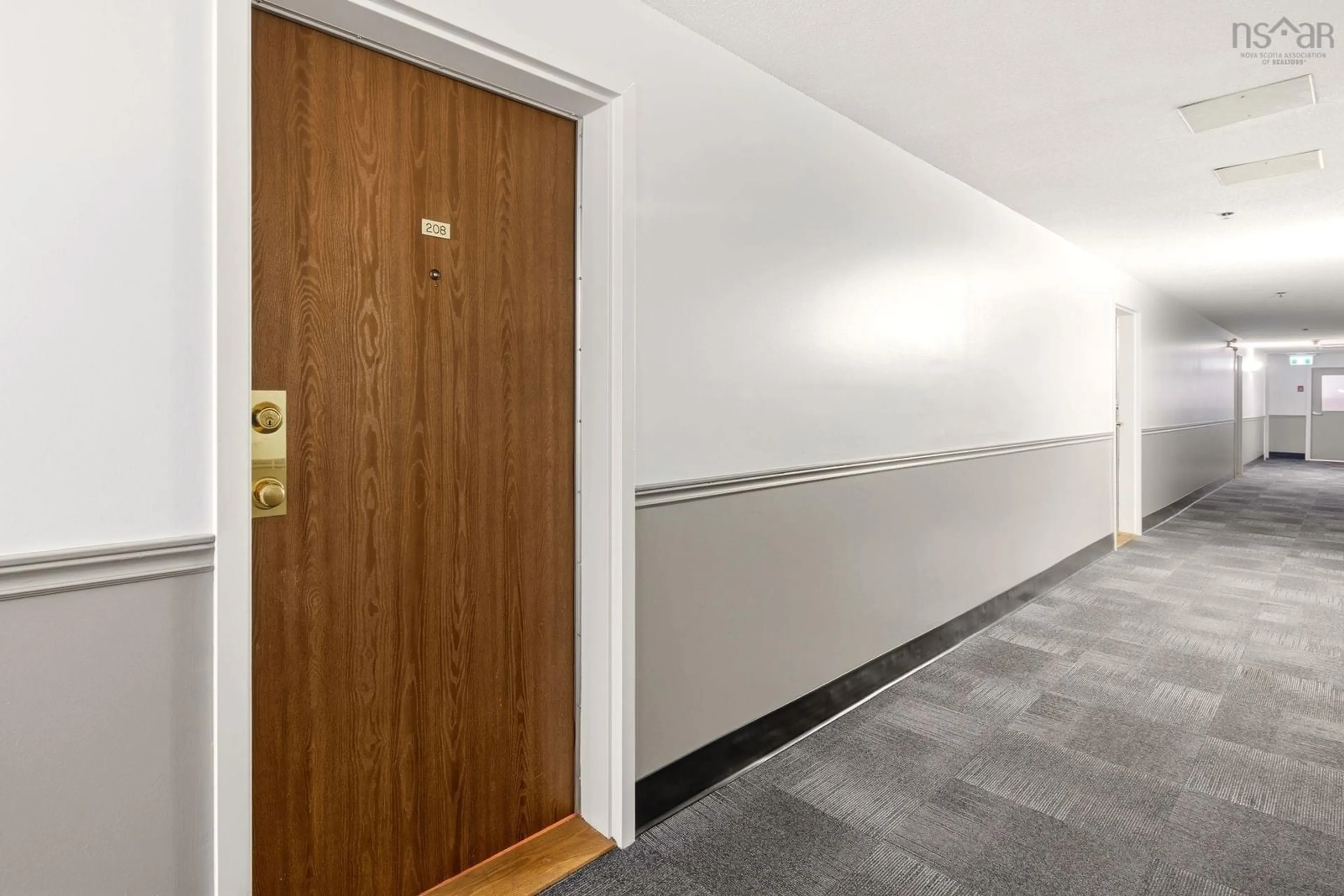 Indoor foyer for 3700 John Parr Dr #208, Halifax Nova Scotia B3K 5V4