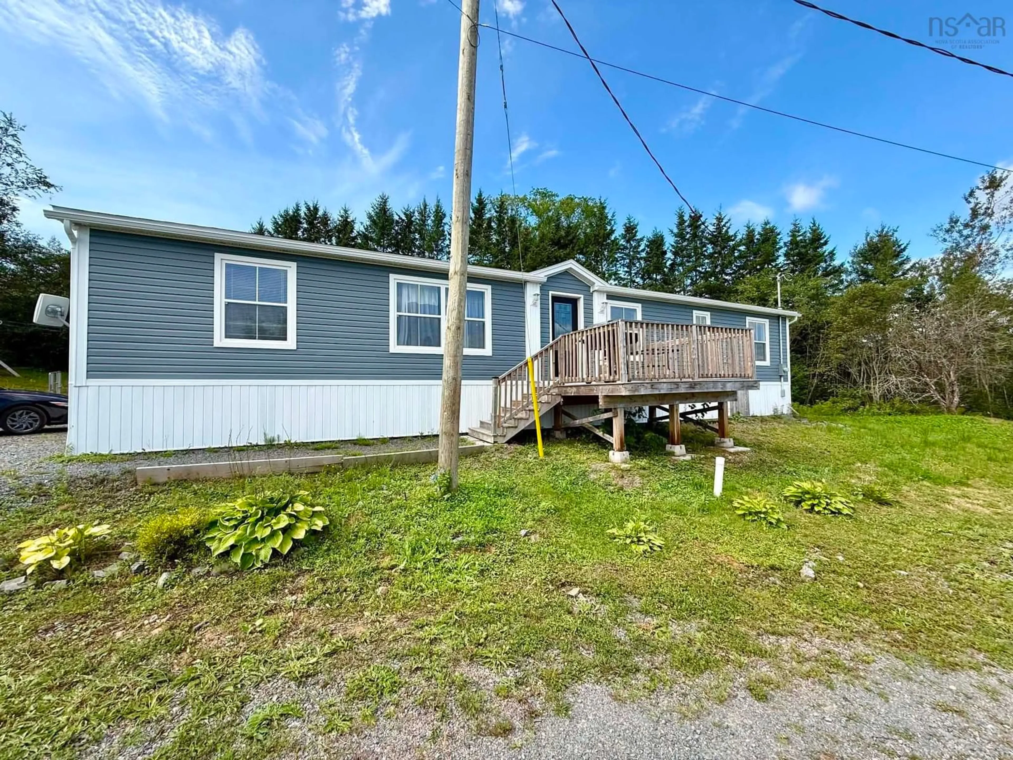 A pic from outside/outdoor area/front of a property/back of a property/a pic from drone, unknown for 37 High Tide Rd, Stewiacke Nova Scotia B0N 2J0