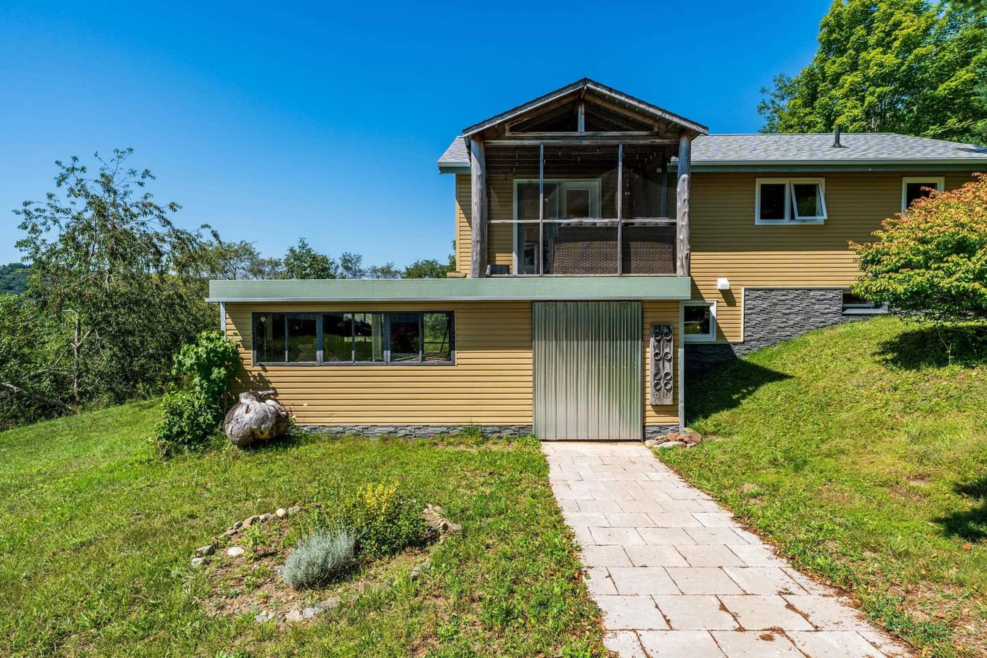 Home with vinyl exterior material, unknown for 421 Chute Road, Bear River Nova Scotia B0S 1B0