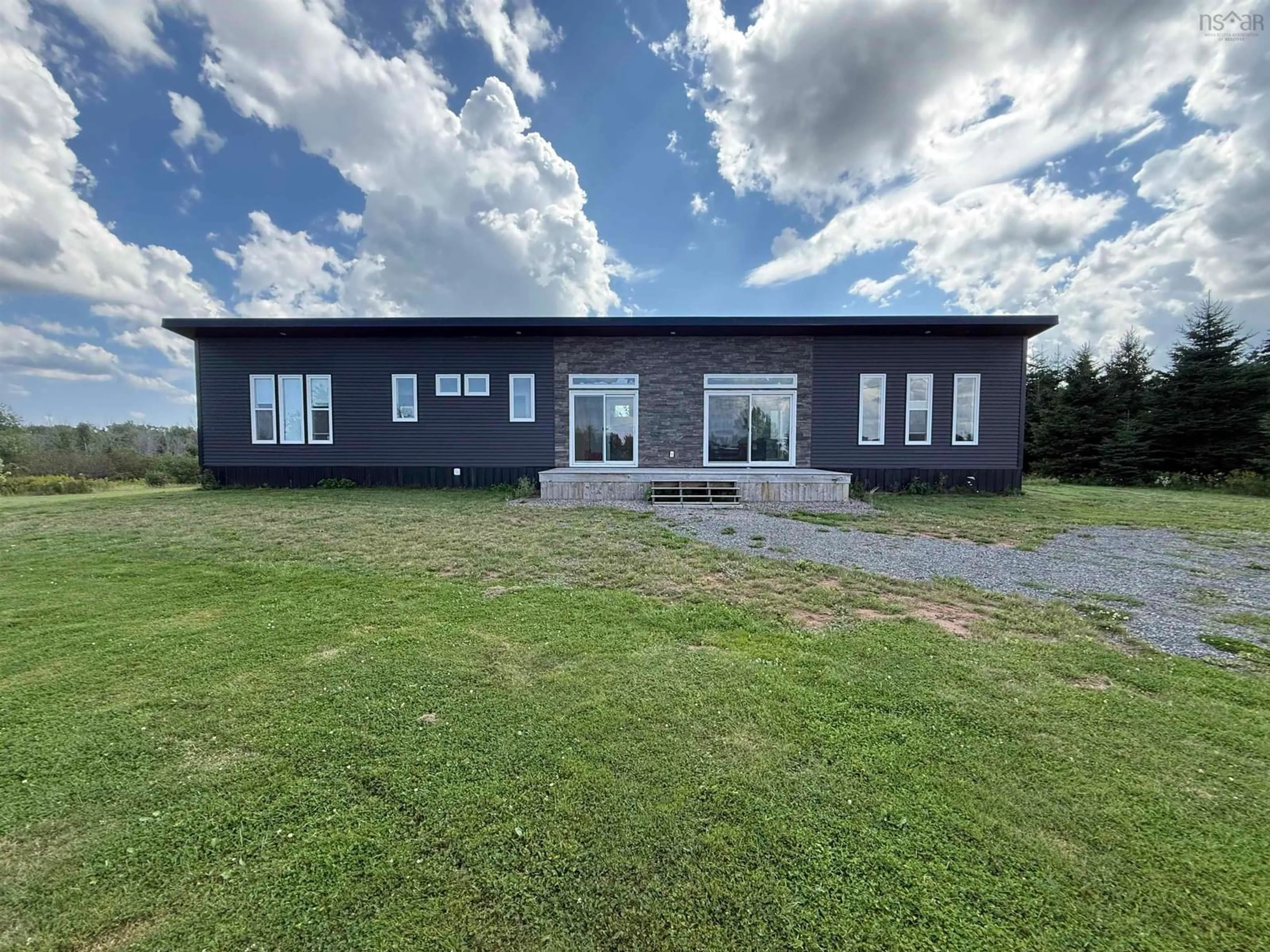 A pic from outside/outdoor area/front of a property/back of a property/a pic from drone, building for 2526 Gulf Shore Rd, Gulf Shore Nova Scotia B0K 1L0