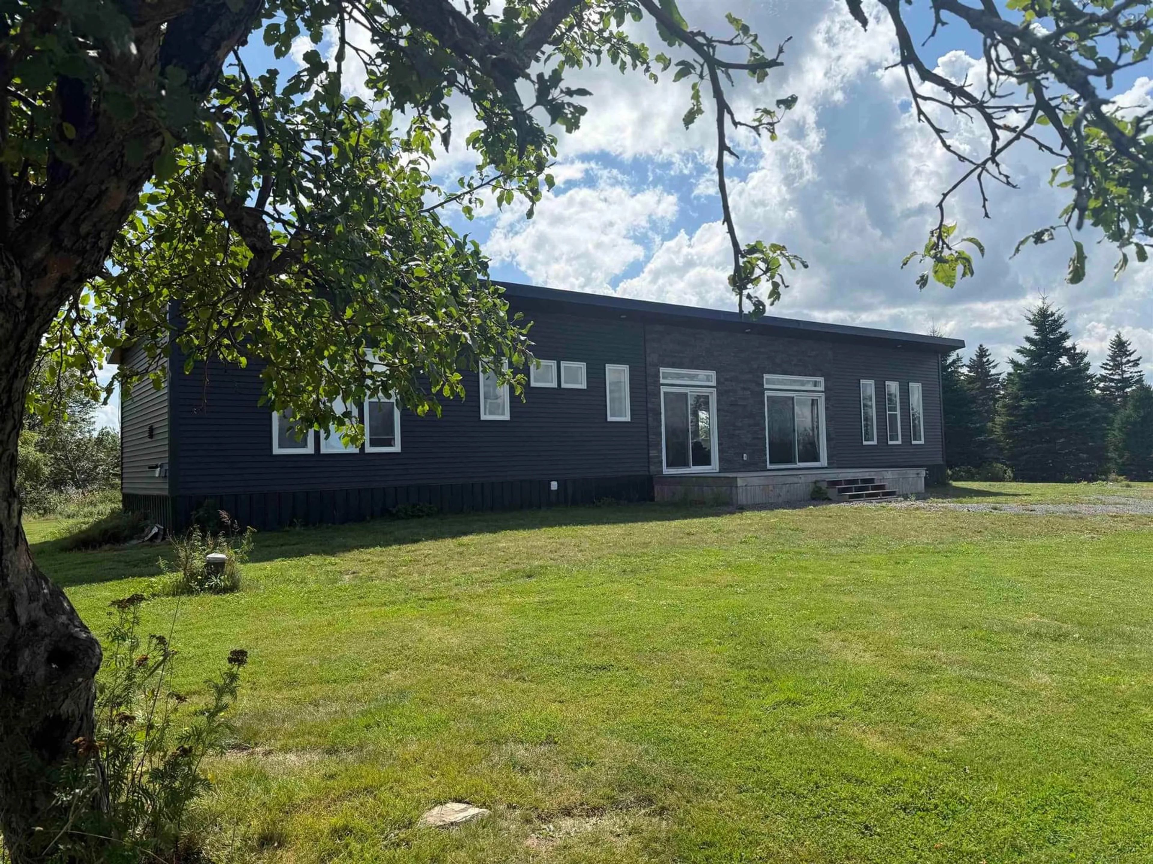 A pic from outside/outdoor area/front of a property/back of a property/a pic from drone, building for 2526 Gulf Shore Rd, Gulf Shore Nova Scotia B0K 1L0