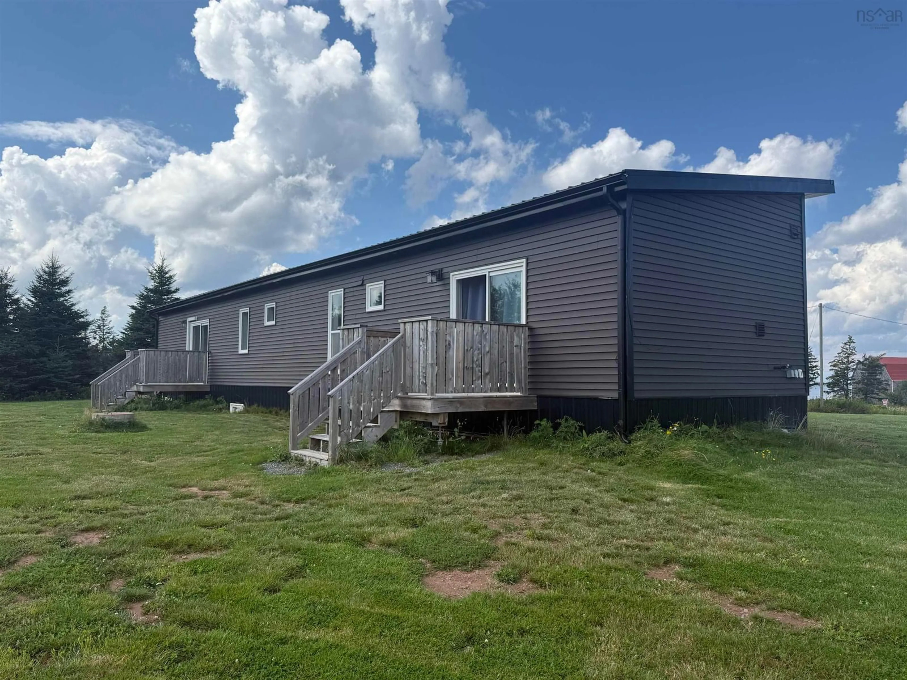 A pic from outside/outdoor area/front of a property/back of a property/a pic from drone, building for 2526 Gulf Shore Rd, Gulf Shore Nova Scotia B0K 1L0
