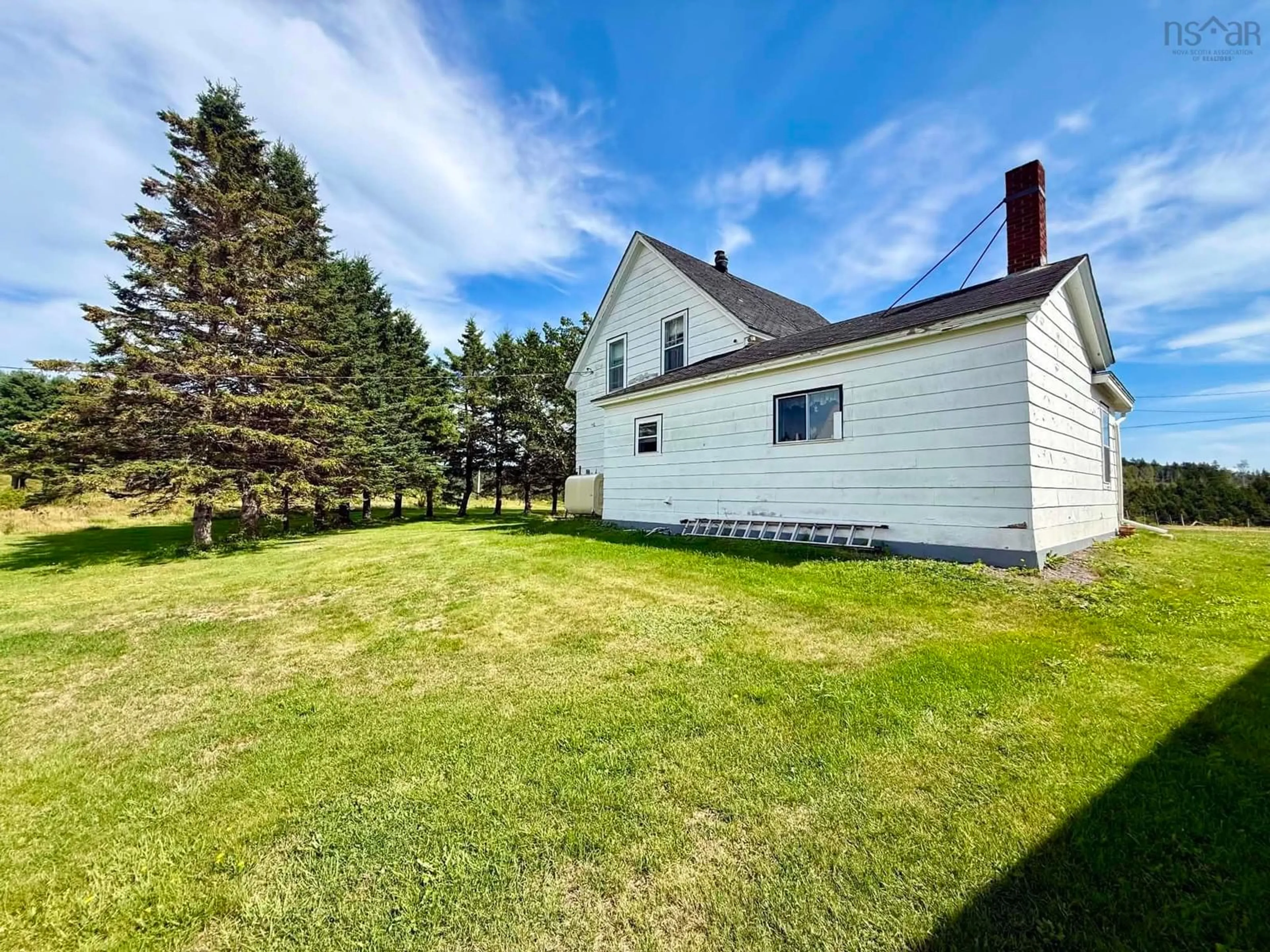 A pic from outside/outdoor area/front of a property/back of a property/a pic from drone, unknown for 333 Yorke Settlement Rd, Diligent River Nova Scotia B0M 1S0