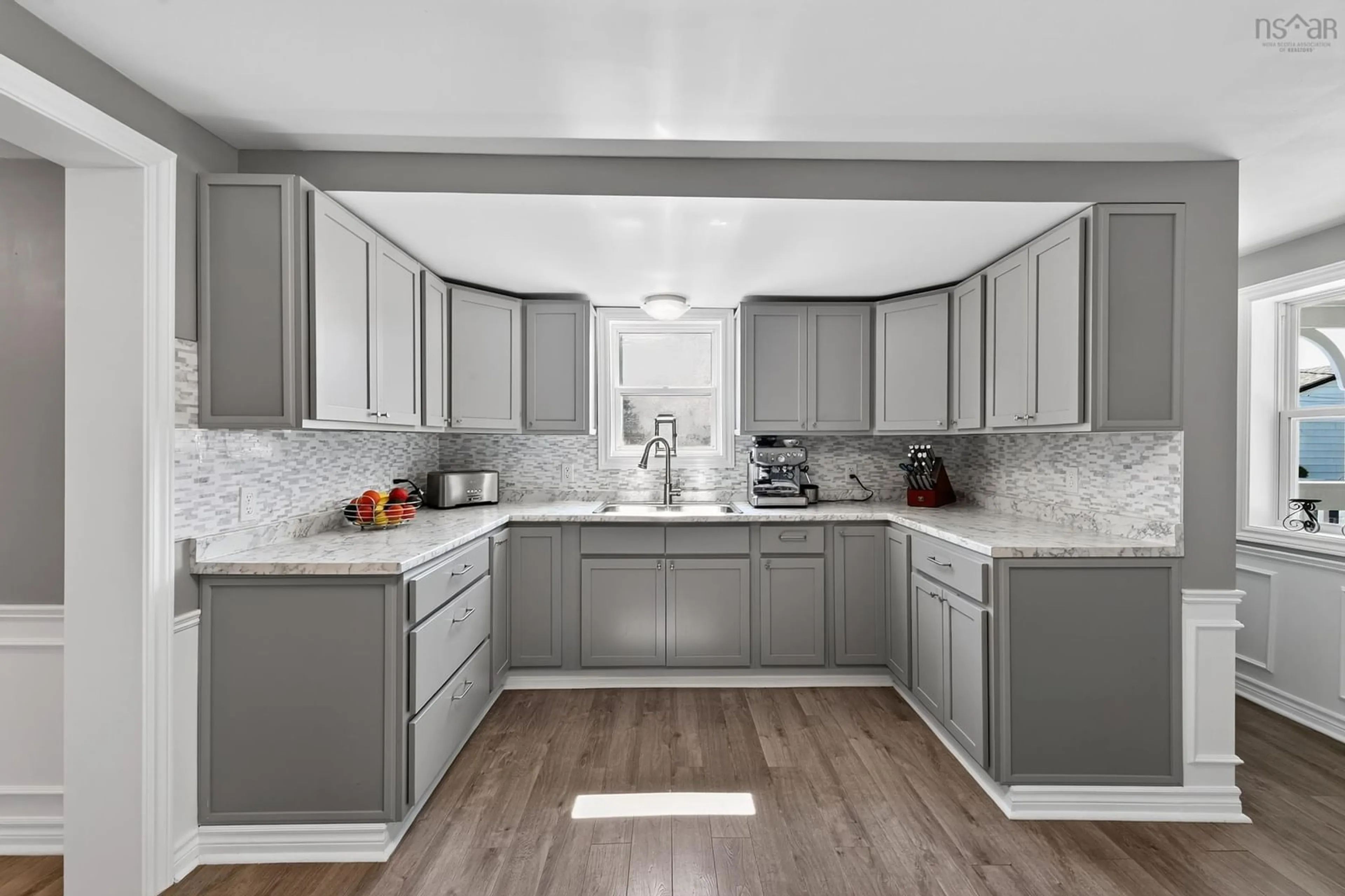 Contemporary kitchen, ceramic/tile floor for 17 Behie Rd, Sheet Harbour Nova Scotia B0J 3H0