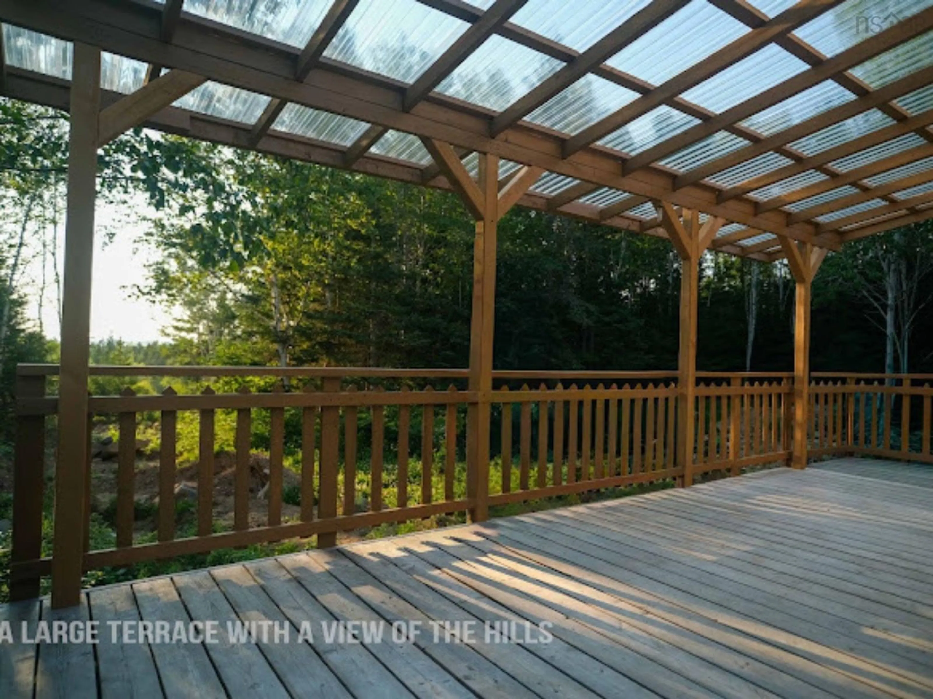 Patio, water/lake/river/ocean view for 195 Matheson Rd, Kempt Head Nova Scotia B1X 1R5