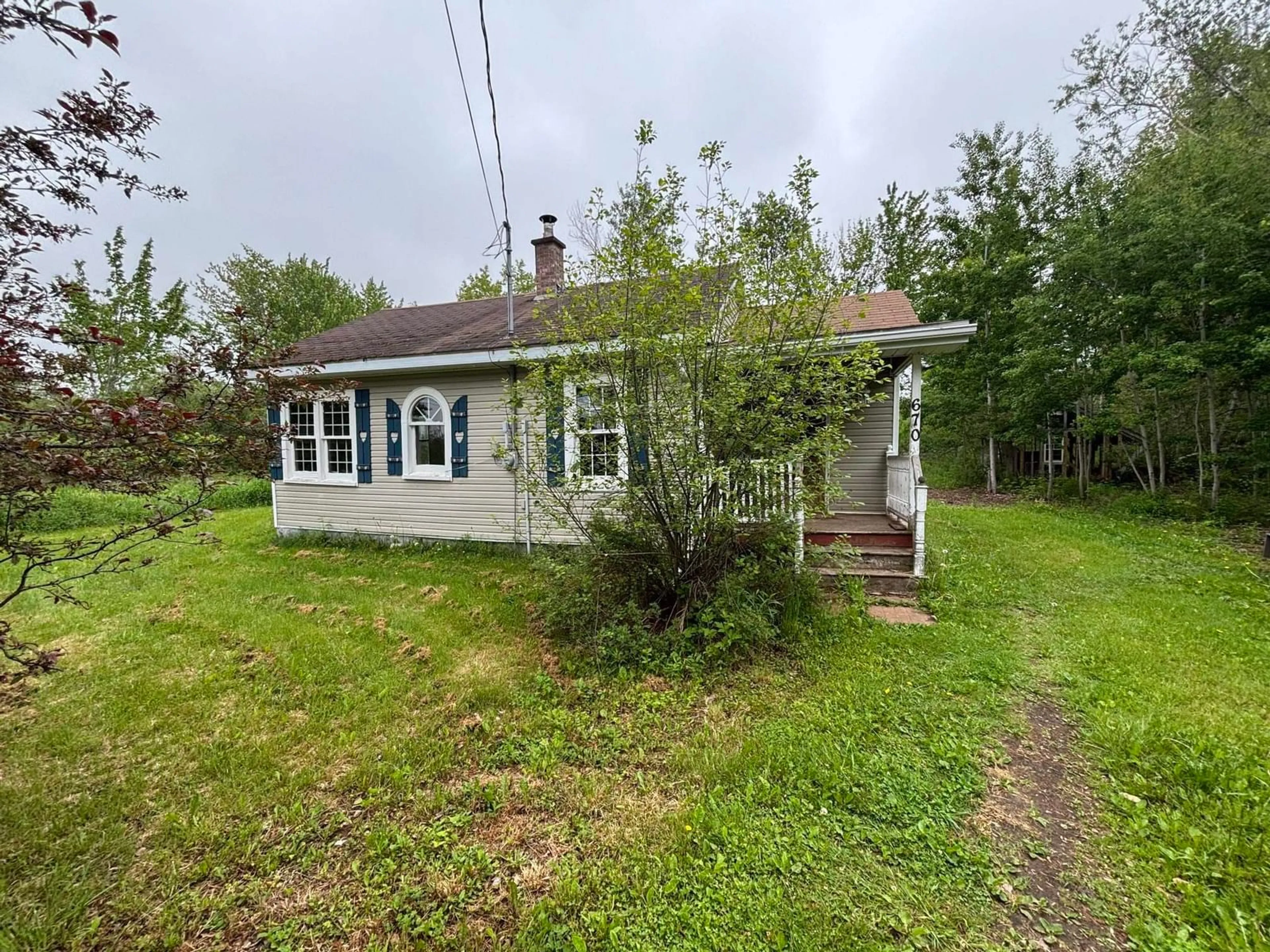 A pic from outside/outdoor area/front of a property/back of a property/a pic from drone, unknown for 670 Brook Rd, Welsford Nova Scotia B0K 1R0