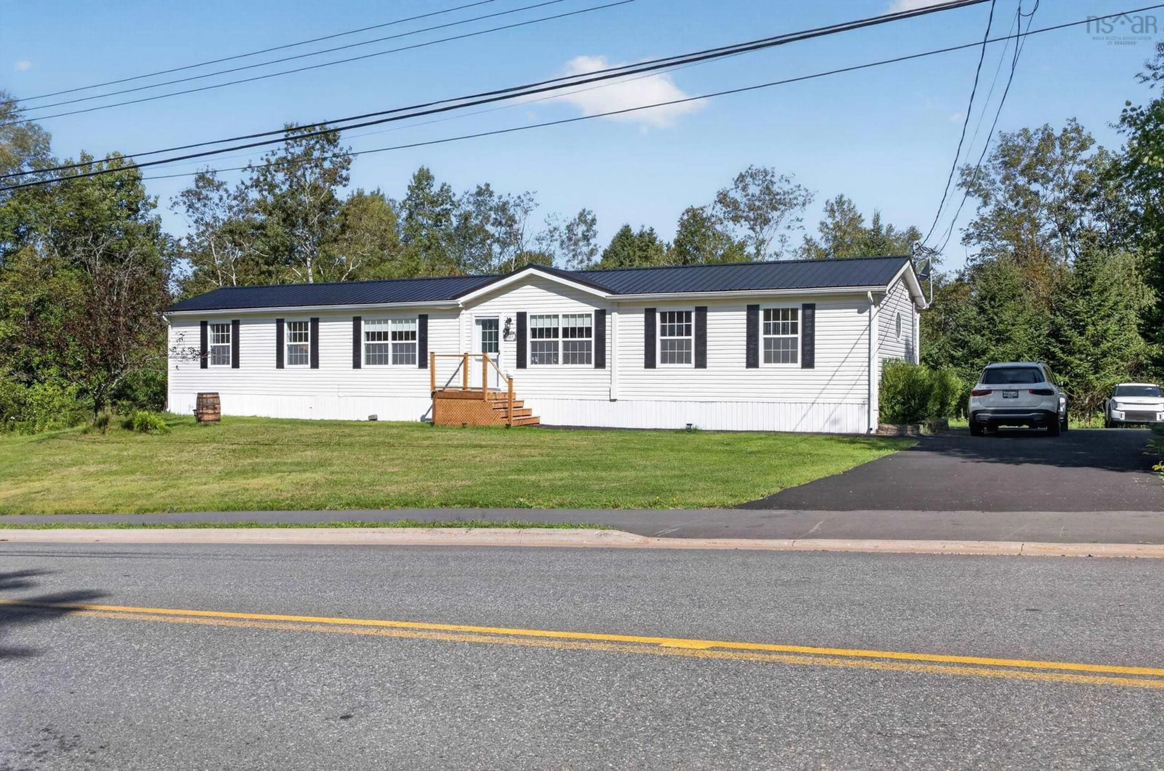 Home with vinyl exterior material, street for 507 College Rd Rd, Bible Hill Nova Scotia B2N 2R1