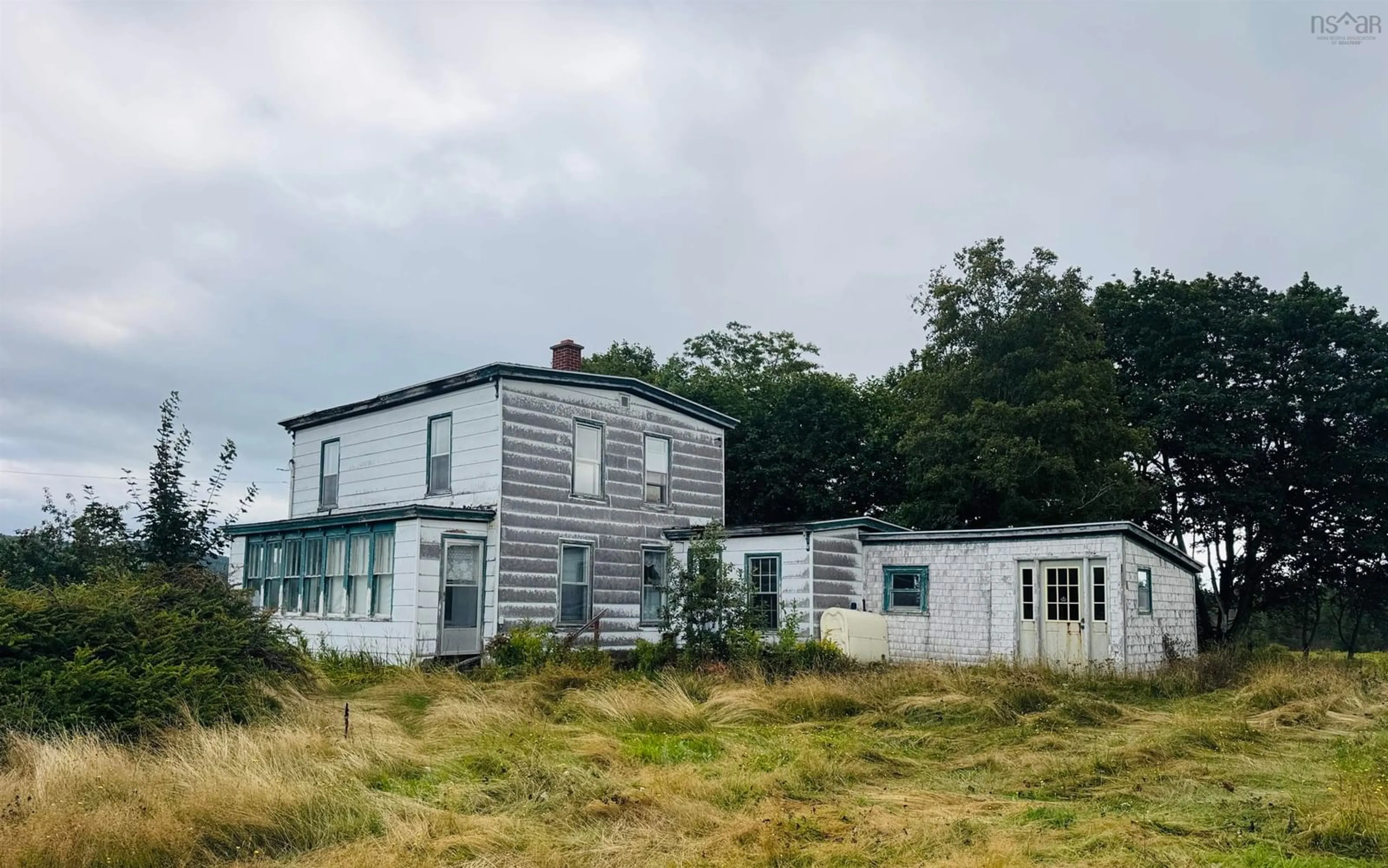 A pic from outside/outdoor area/front of a property/back of a property/a pic from drone, building for 10538 Highway 209, Diligent River Nova Scotia B0M 1S0
