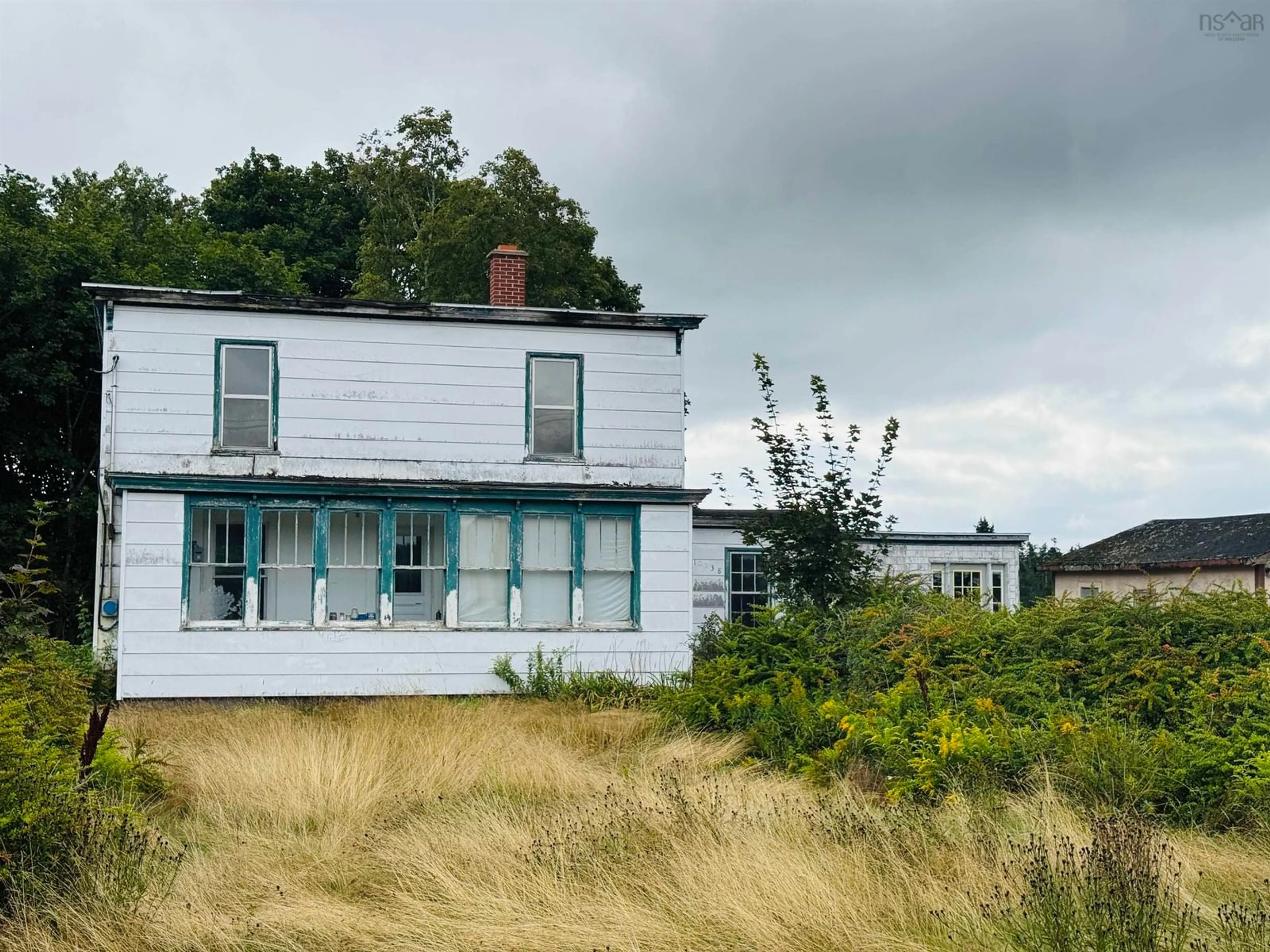 A pic from outside/outdoor area/front of a property/back of a property/a pic from drone, building for 10538 Highway 209, Diligent River Nova Scotia B0M 1S0