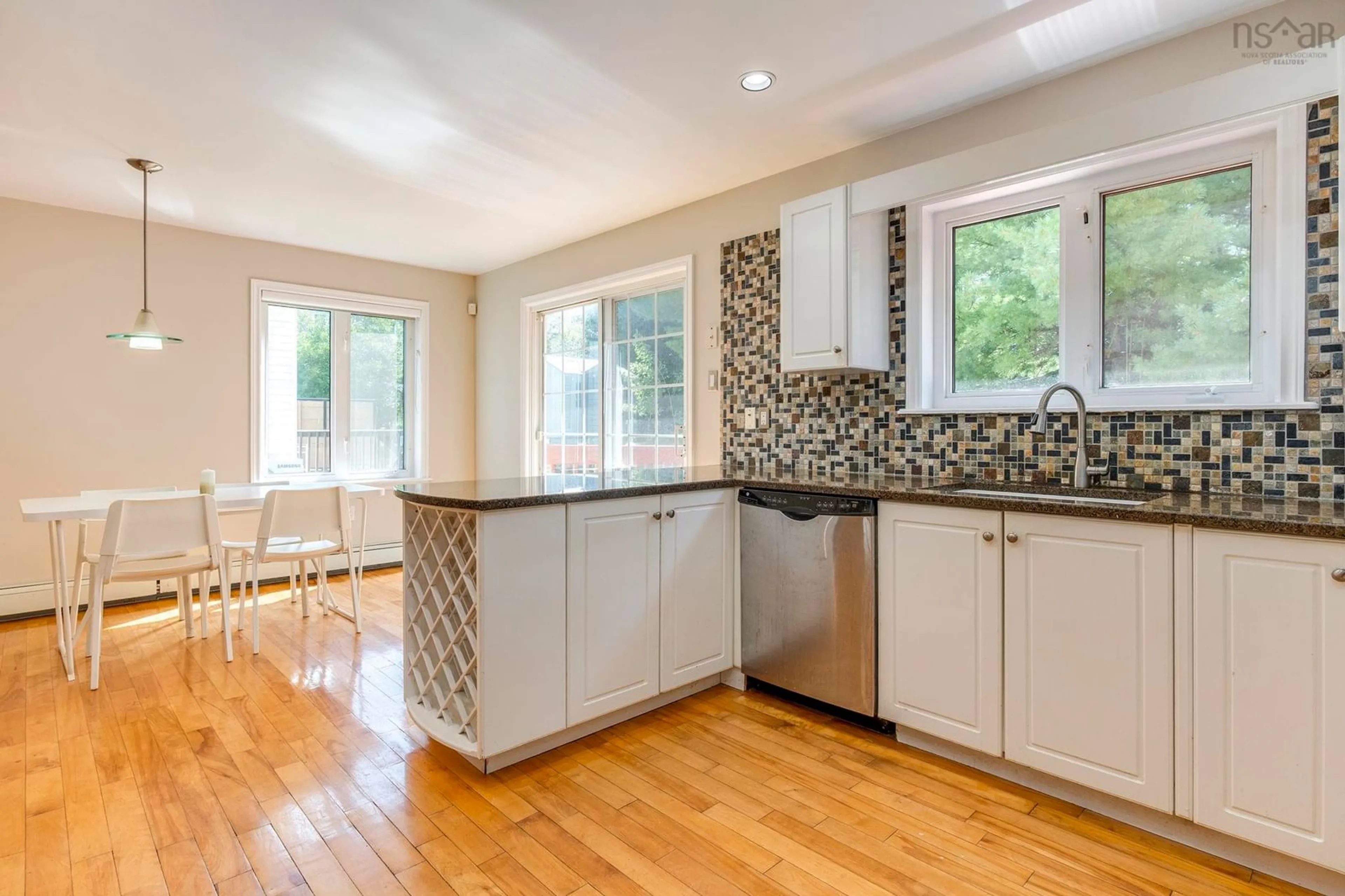 Open concept kitchen, ceramic/tile floor for Wembley Pl #8, Halifax Nova Scotia B3S 1E6