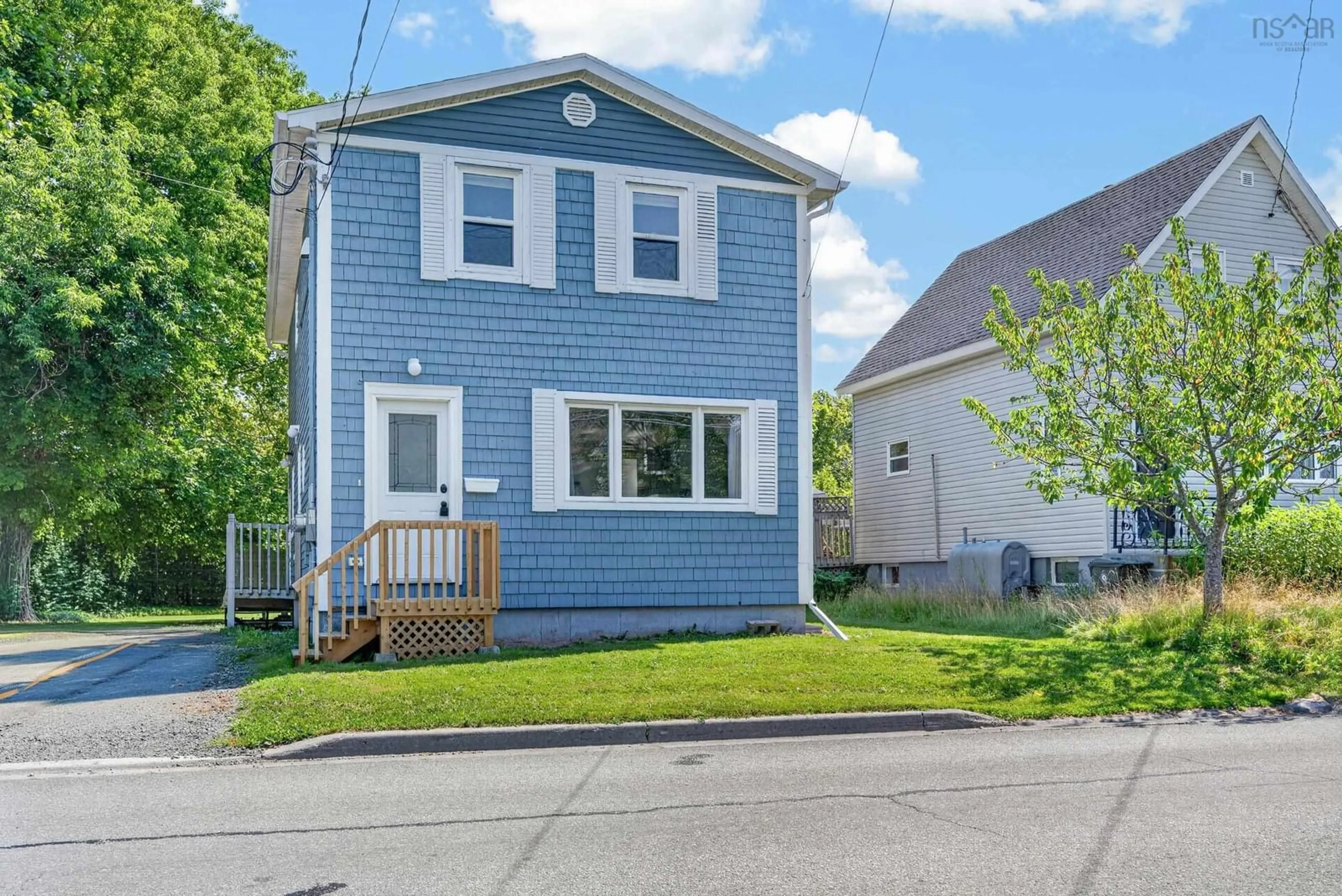 Home with vinyl exterior material, street for 37 Pierce Street, North Sydney Nova Scotia B2A 1M7