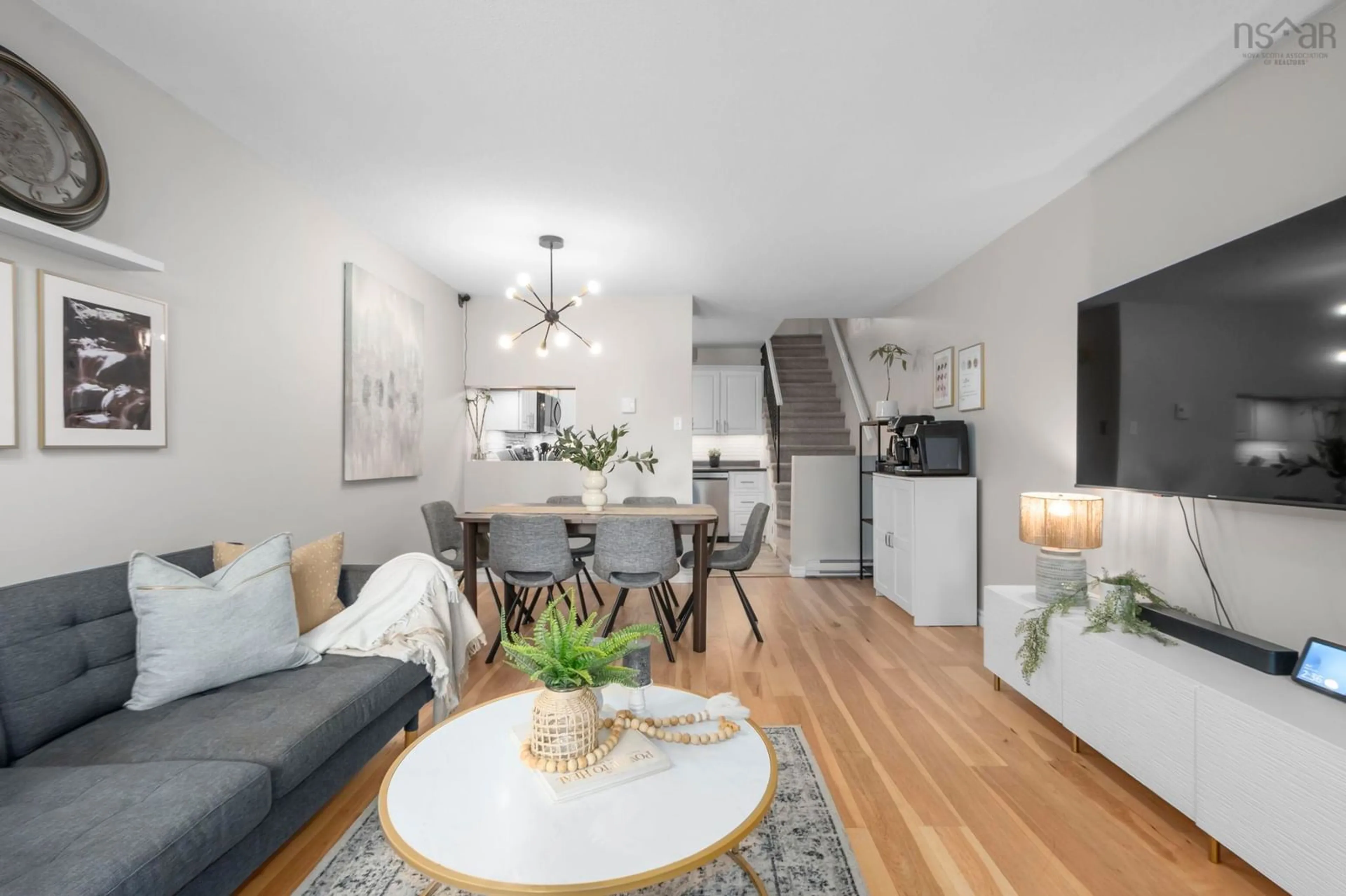 Living room with furniture, unknown for 4 Rose Way #16, Dartmouth Nova Scotia B2Y 4L9