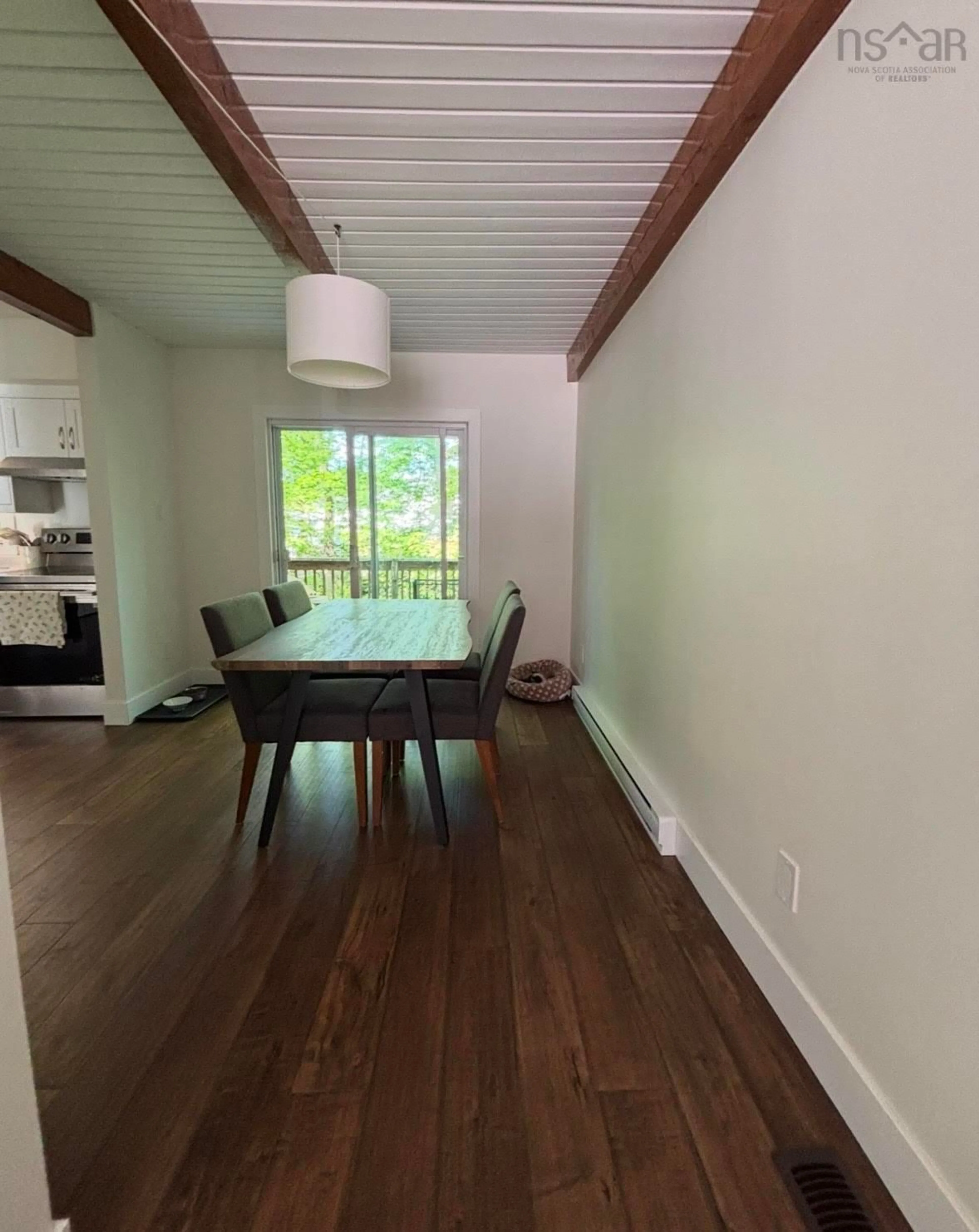 Dining room, wood/laminate floor for 74 Matador Crt, Halifax Regional Municipality Nova Scotia B4C 3G9