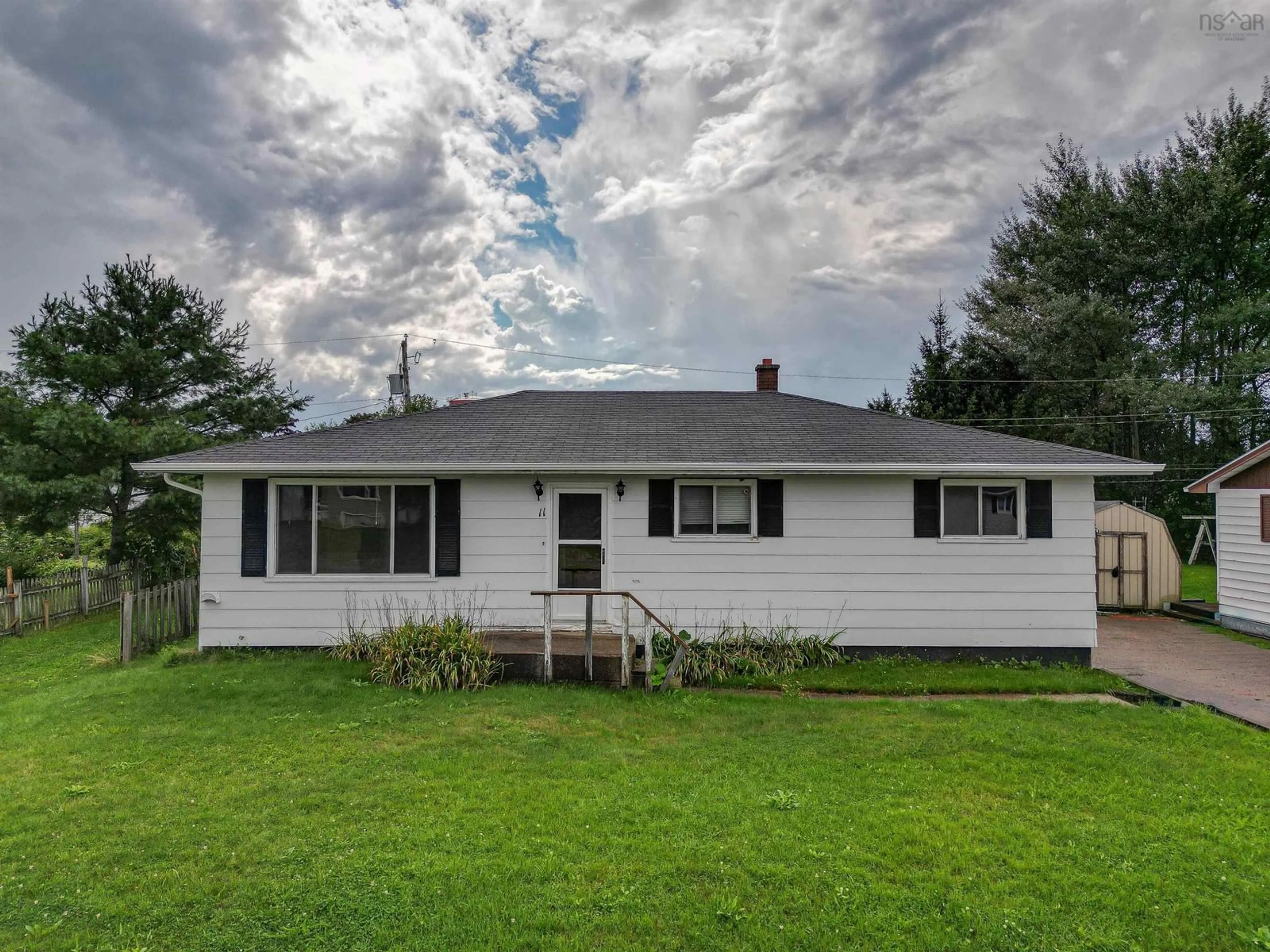 Home with vinyl exterior material, street for 11 Tamarac Dr, Port Hawkesbury Nova Scotia B9A 3E6