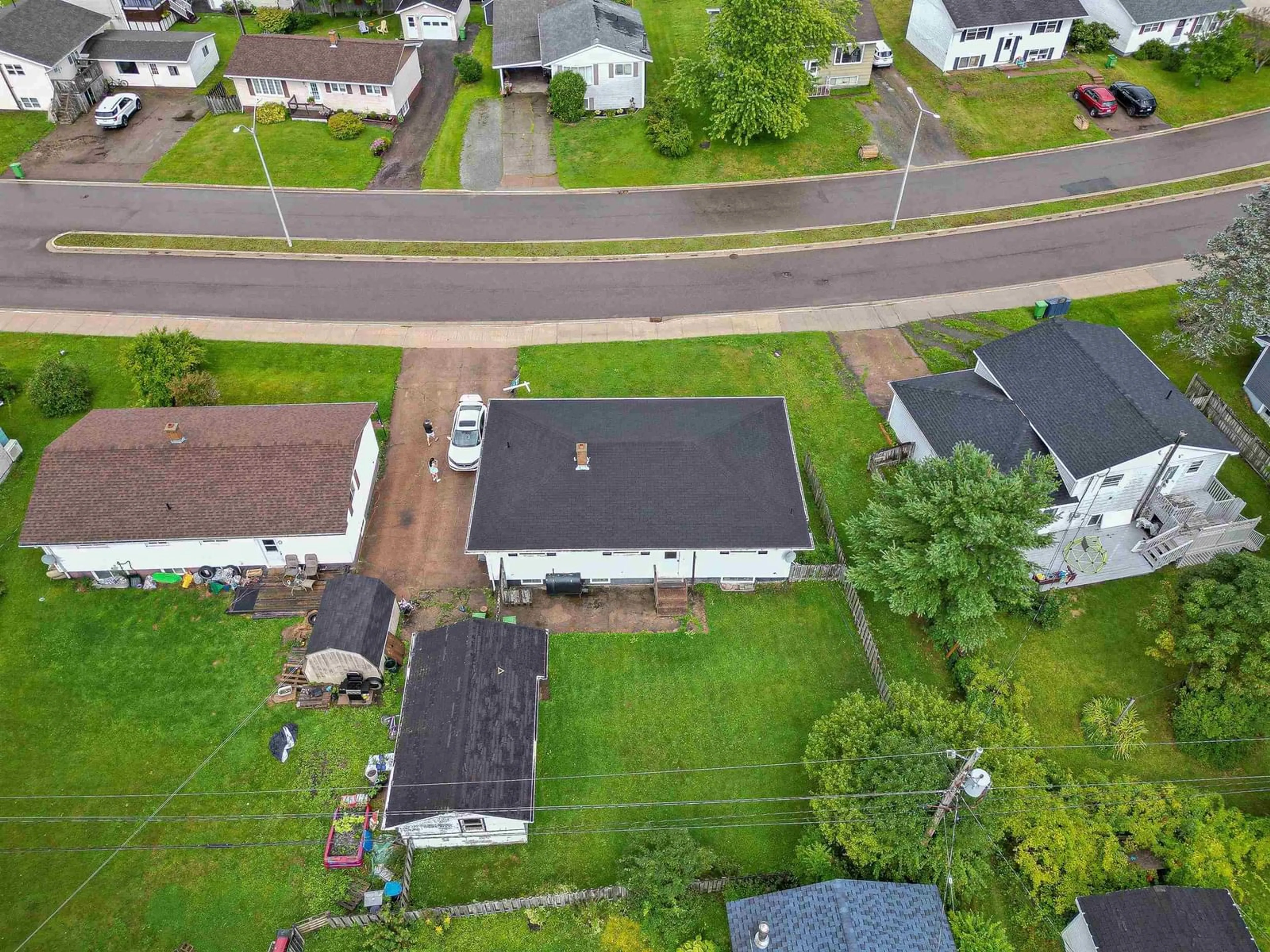 A pic from outside/outdoor area/front of a property/back of a property/a pic from drone, street for 11 Tamarac Dr, Port Hawkesbury Nova Scotia B9A 3E6