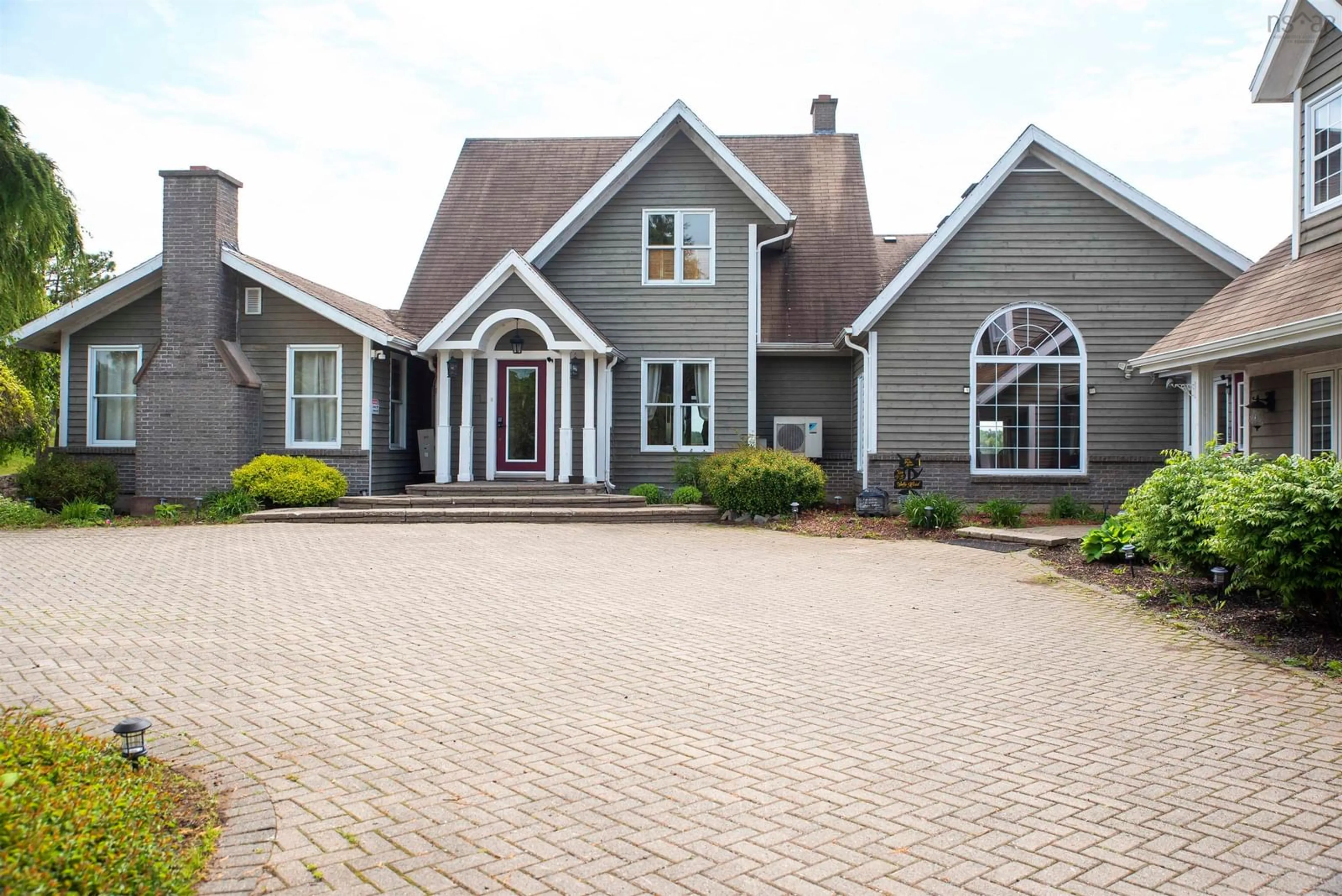 Home with vinyl exterior material, street for 815 Coxheath Rd, Coxheath Nova Scotia B1L 1E1