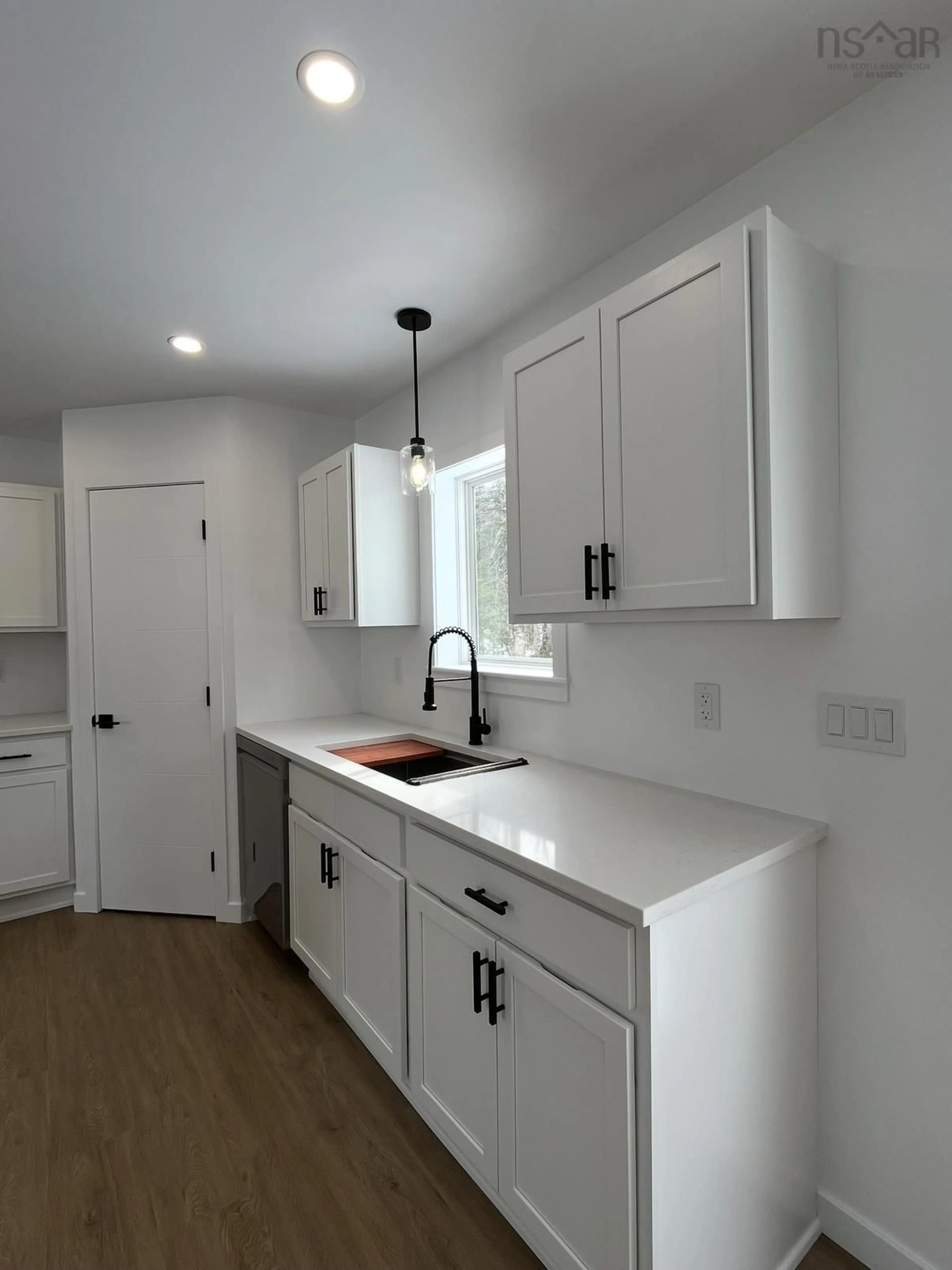 Open concept kitchen, unknown for 402 Mullock Rd, Rhodes Corner Nova Scotia B4V 5N5