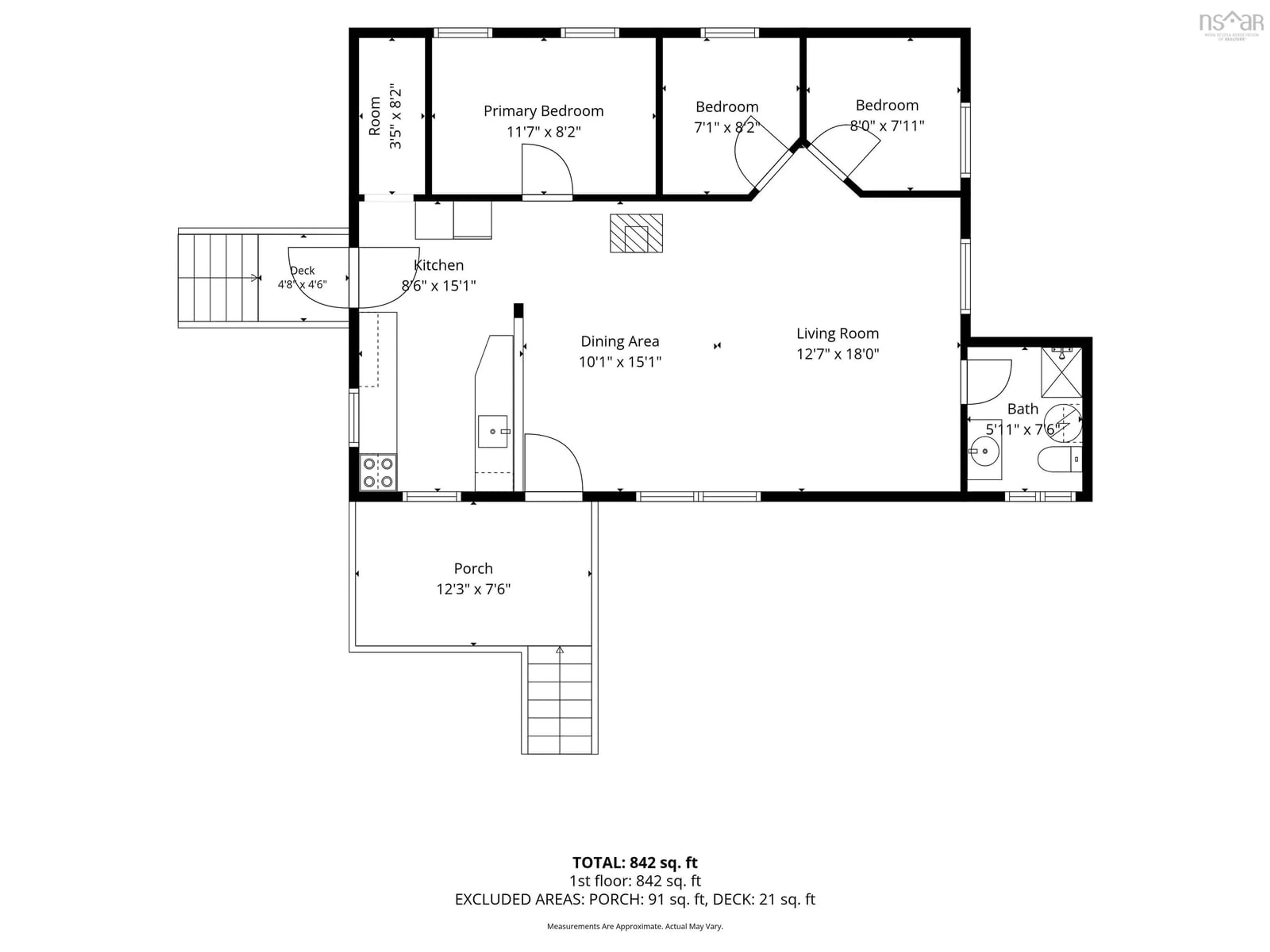 Floor plan for 234 Westchester Road, Sutherland Lake Nova Scotia B0M 1M0