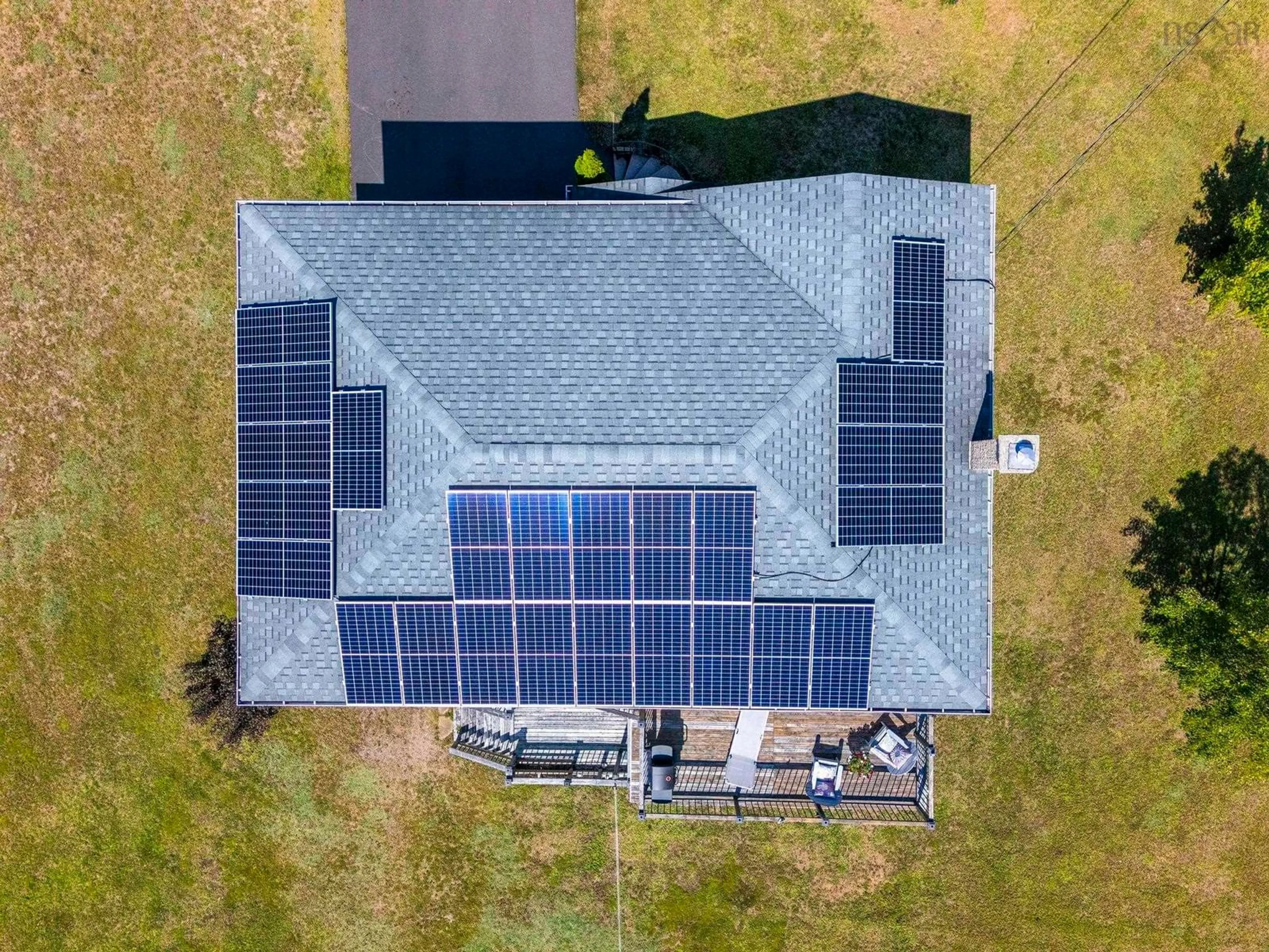 A pic from outside/outdoor area/front of a property/back of a property/a pic from drone, building for 23 Dahlgren Cres, North Kingston Nova Scotia B0P 1R0