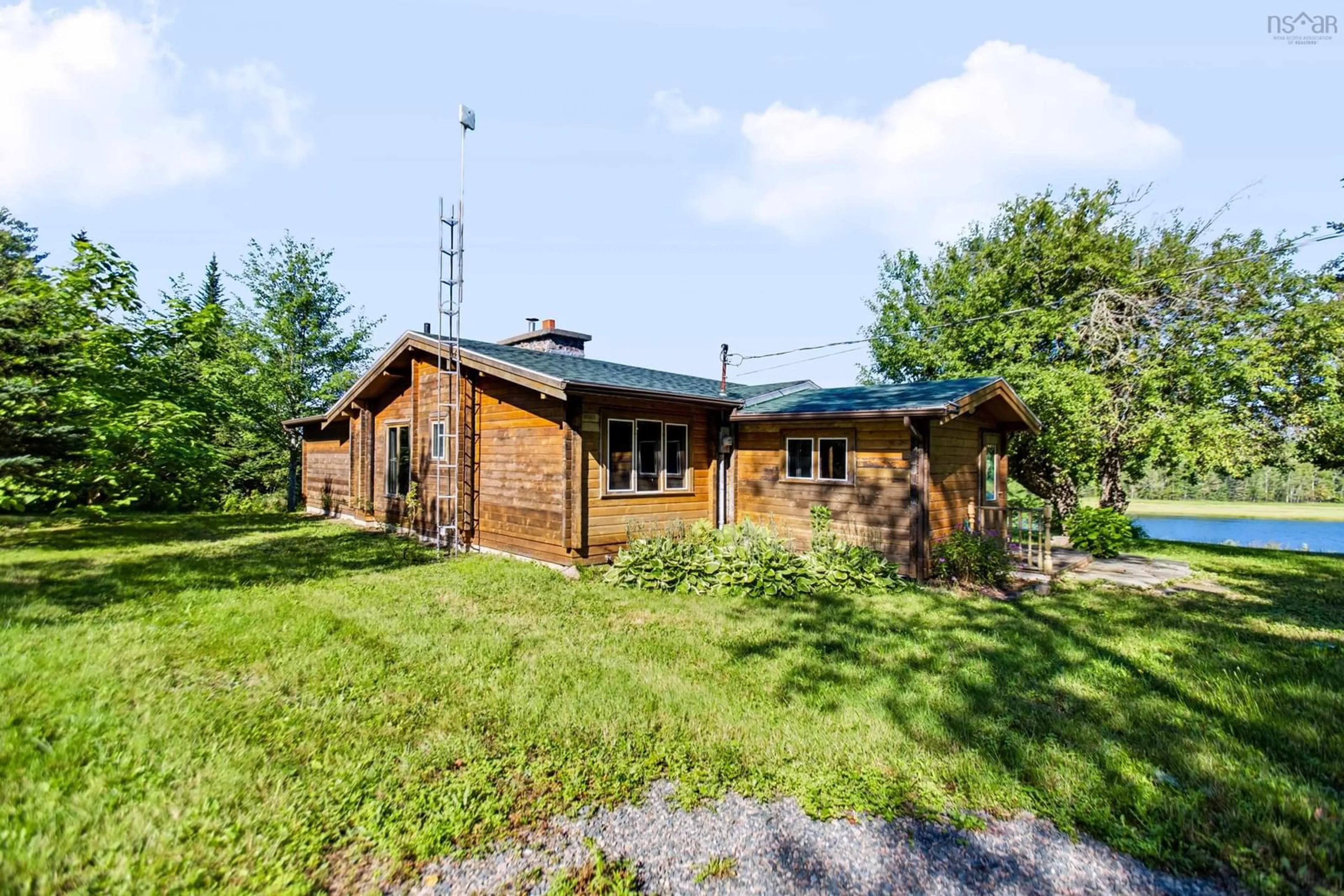A pic from outside/outdoor area/front of a property/back of a property/a pic from drone, building for 8565 Highway 321, Rockley Nova Scotia B0K 1K0