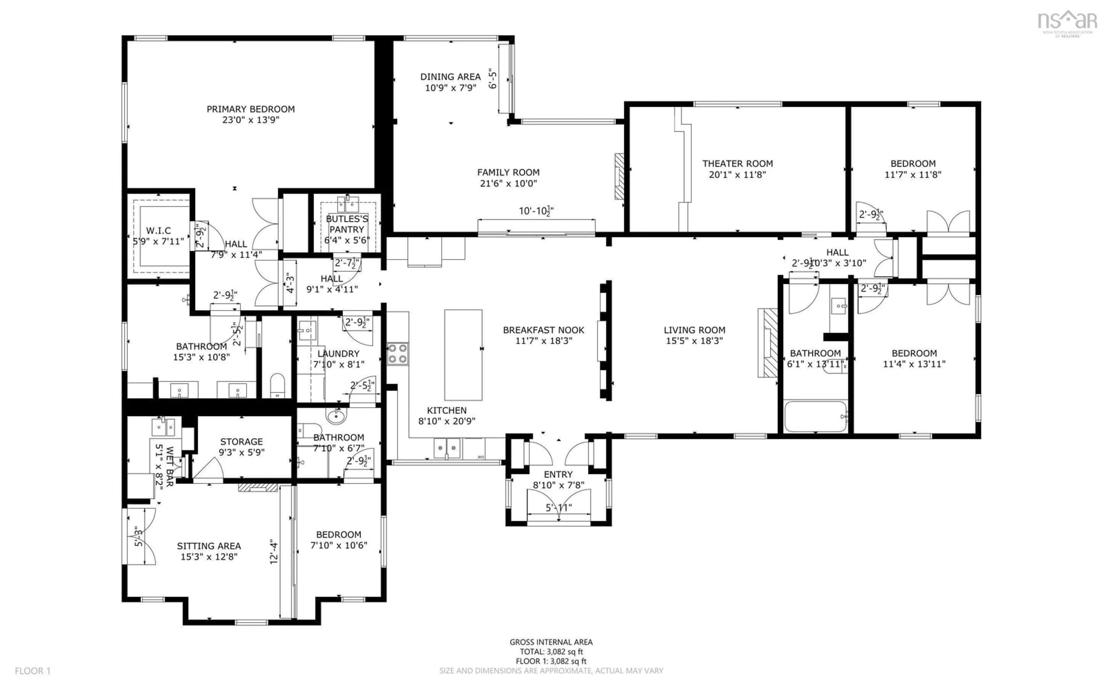 Floor plan for 389 Myra Rd, Porters Lake Nova Scotia B3E 1G2