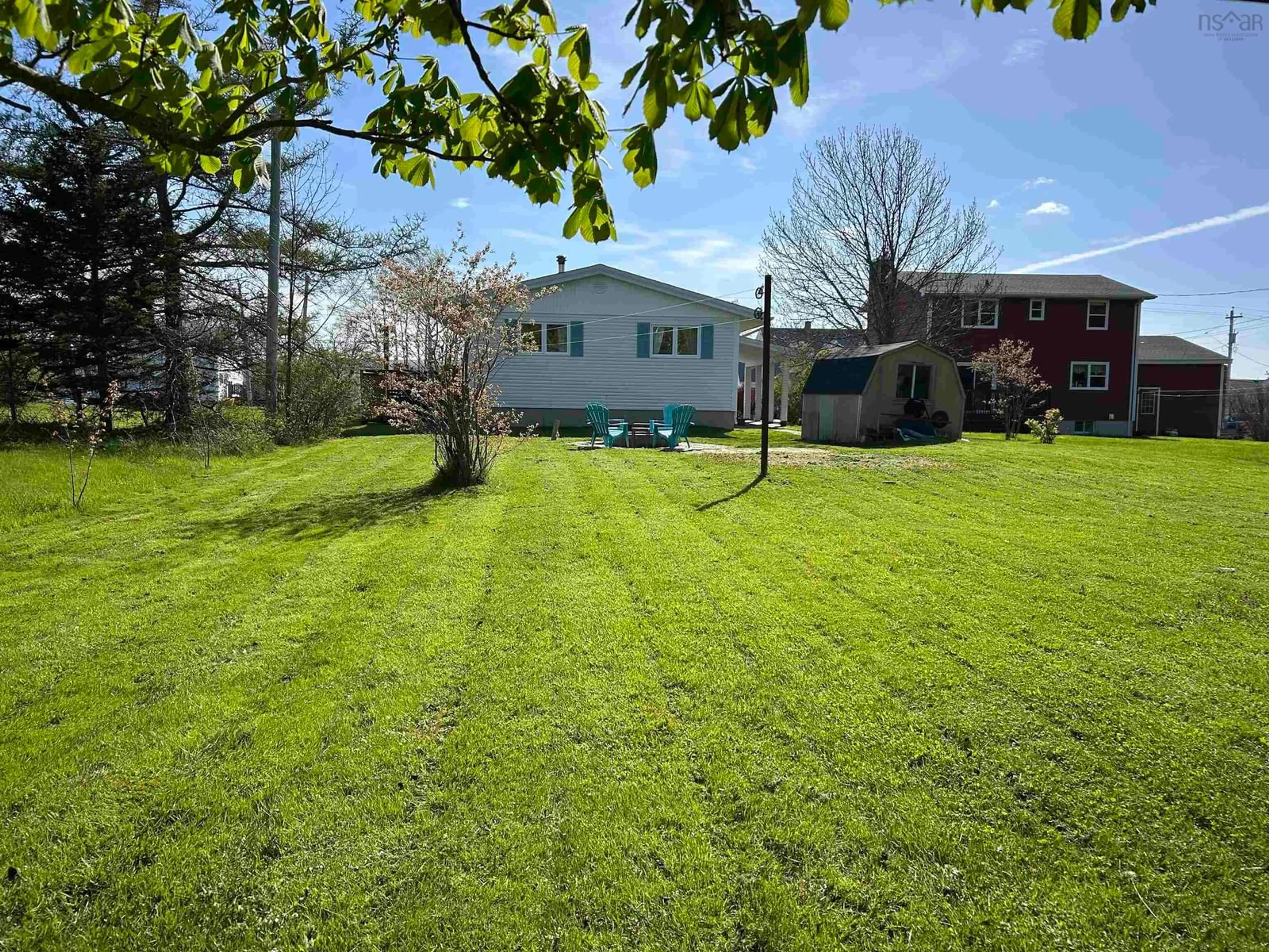A pic from outside/outdoor area/front of a property/back of a property/a pic from drone, water/lake/river/ocean view for 44 Napean St, Port Hawkesbury Nova Scotia B9A 2E3